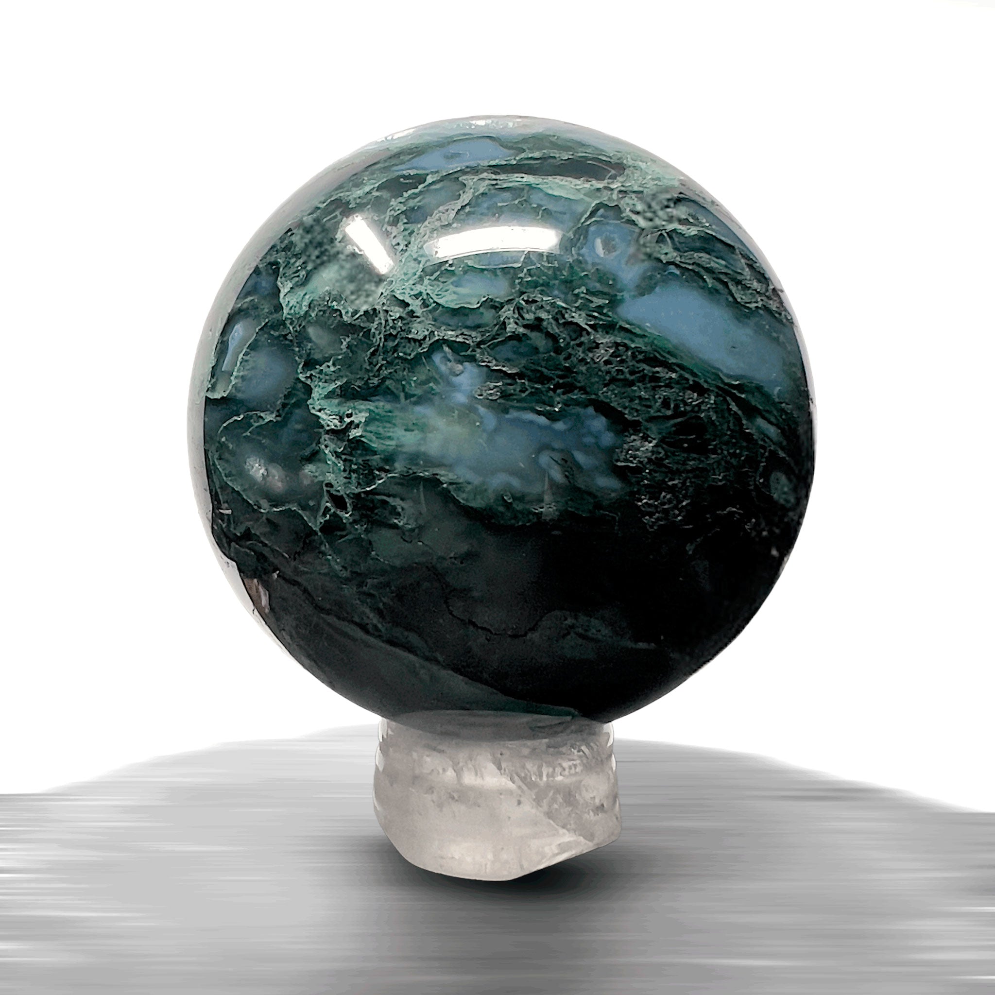 #piezas únicas_esfera ágata musgo 1