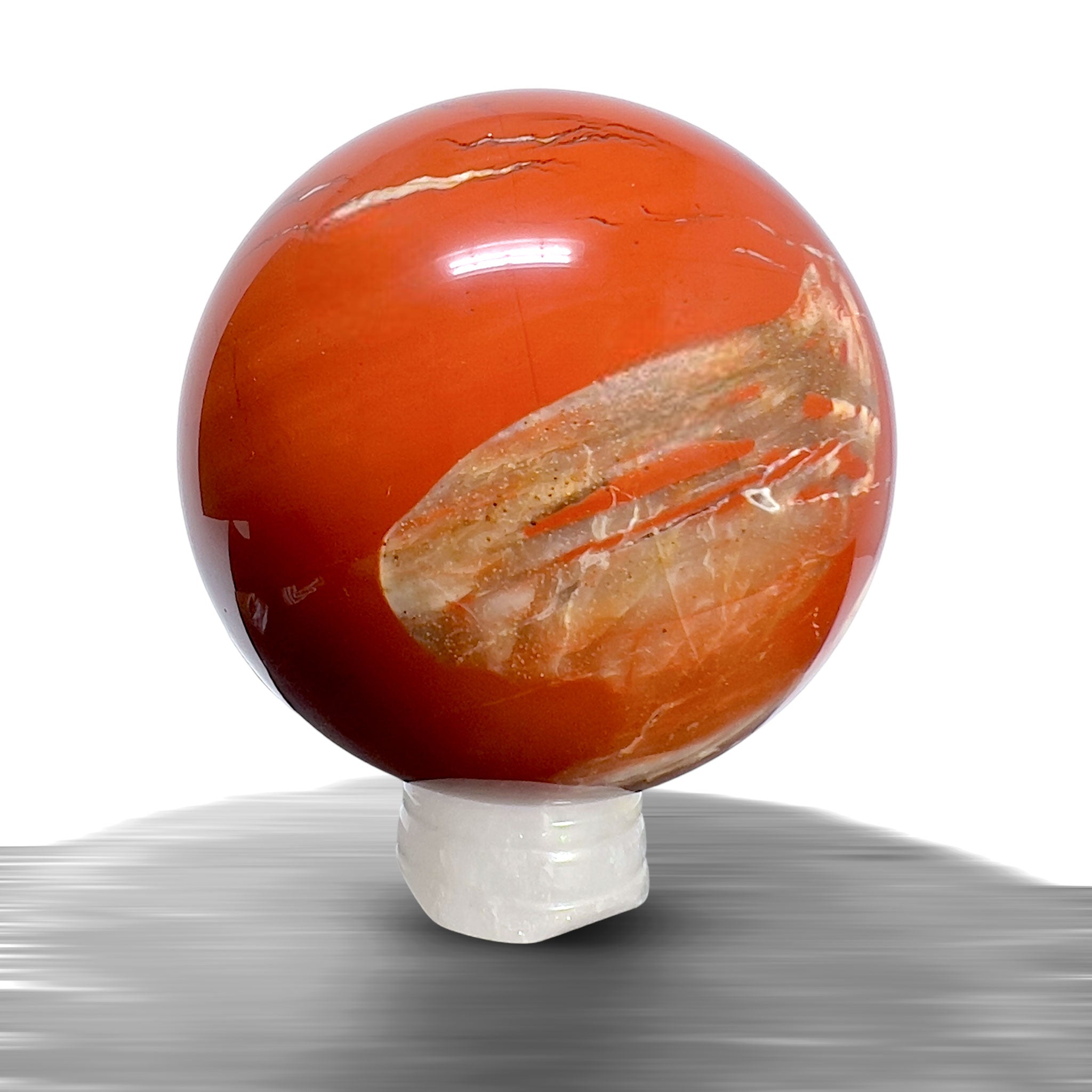 #piezas únicas_esfera jaspe rojo 1