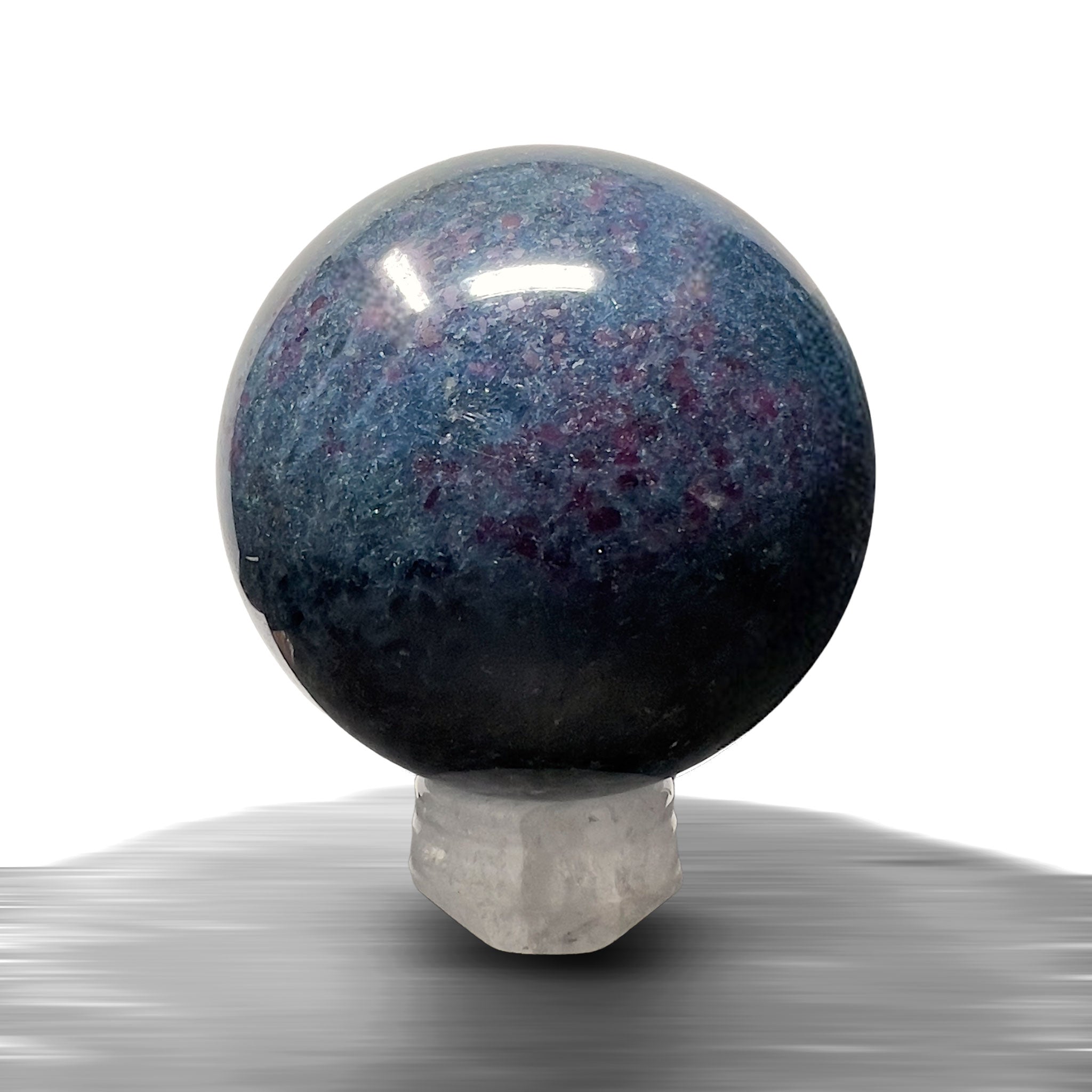 #piezas únicas_esfera rubí en cianita 1