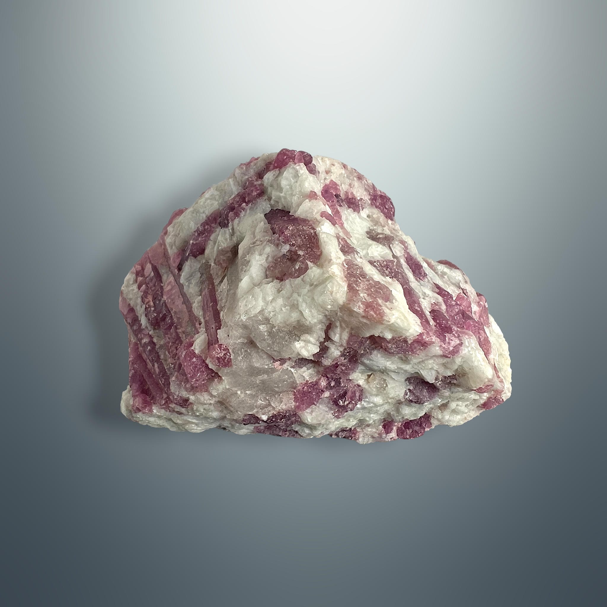 #piezas únicas_turmalina rosa en albita - bruto 1