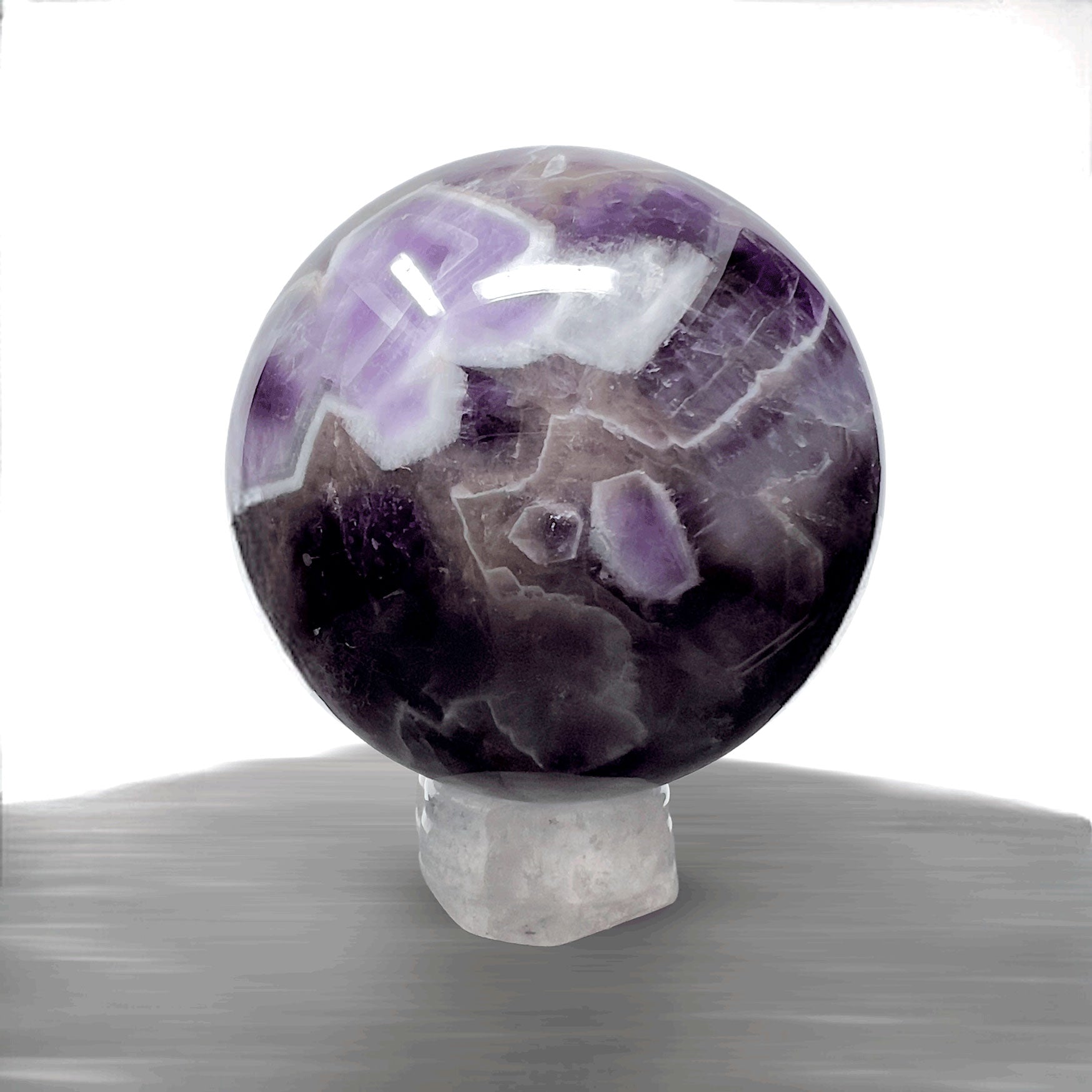 #piezas únicas_esfera amatista chevron 1