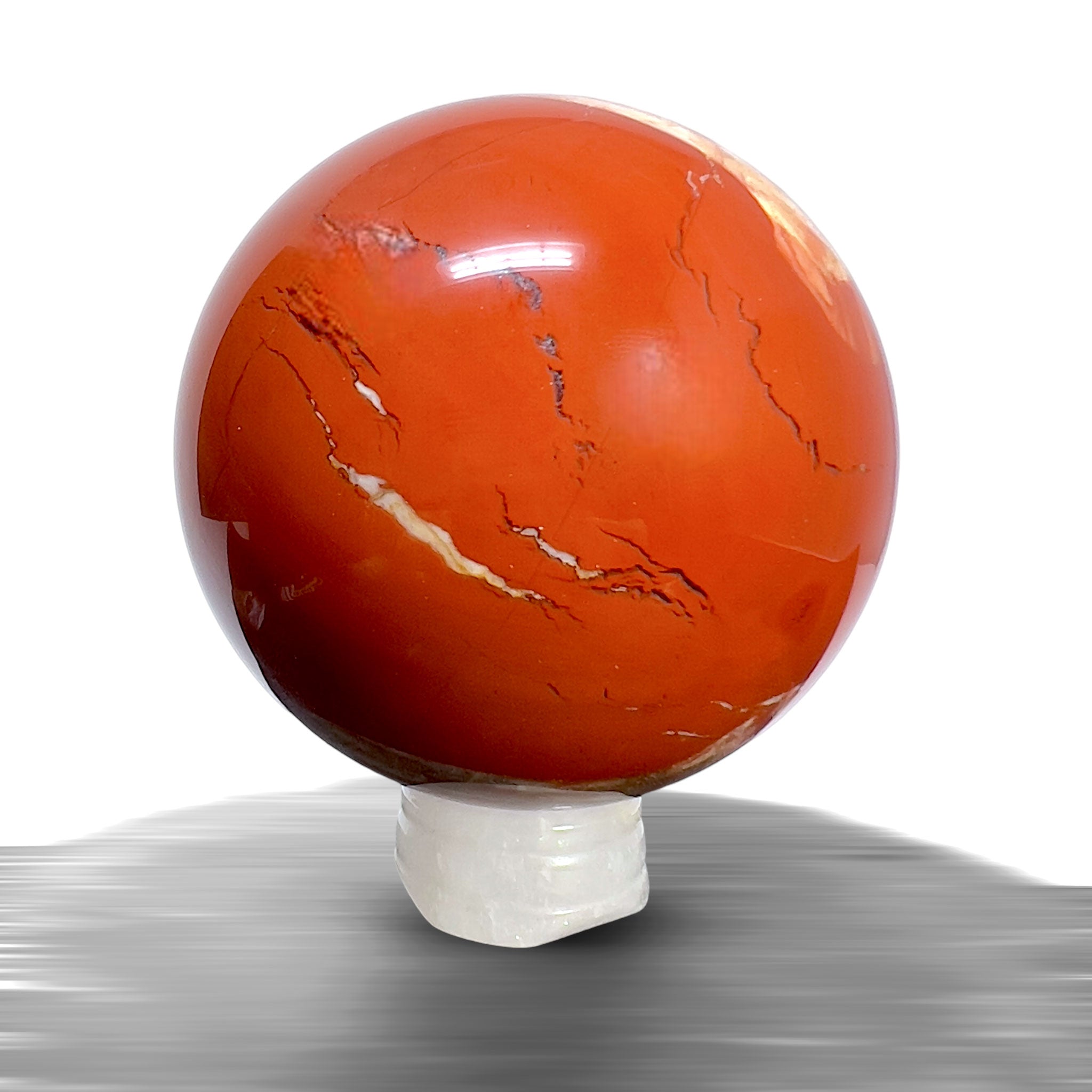 #piezas únicas_esfera jaspe rojo 1