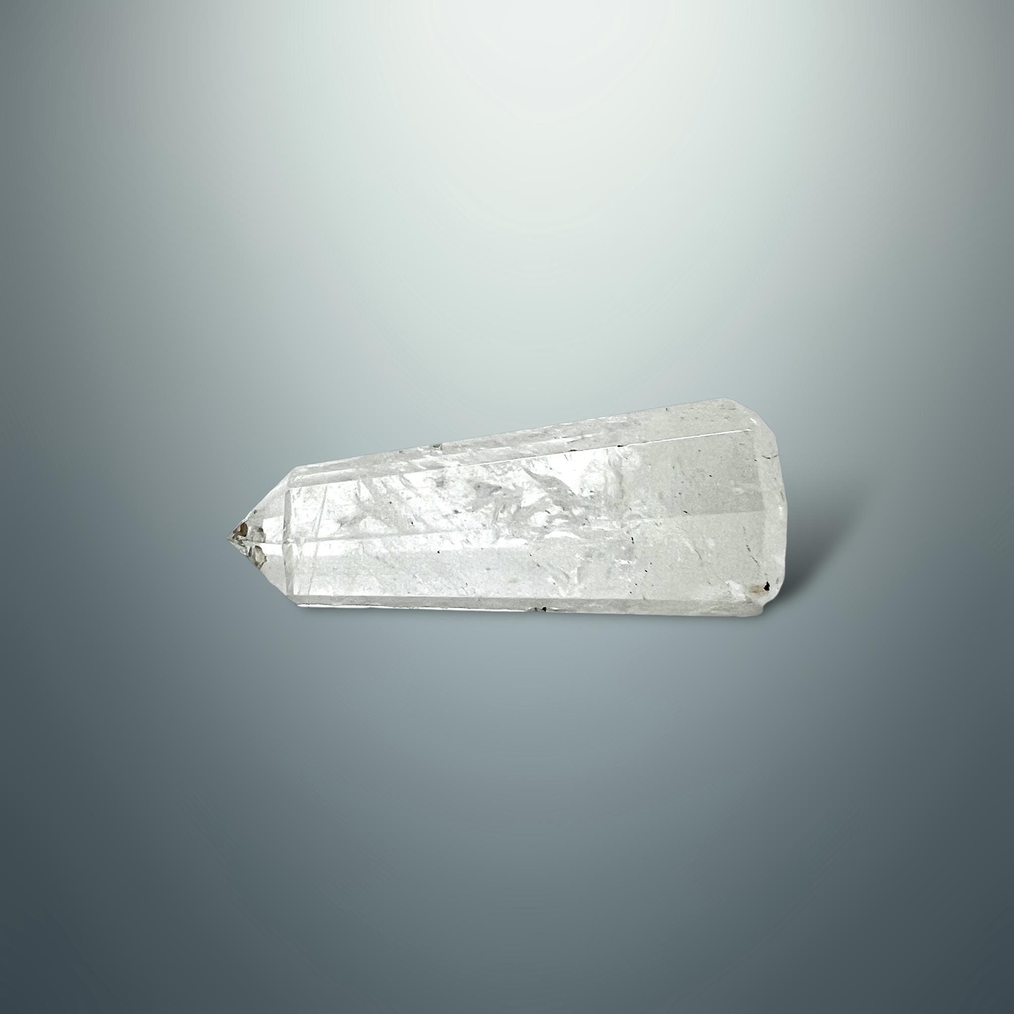 #piezas únicas_torre hexagonal cuarzo blanco 1