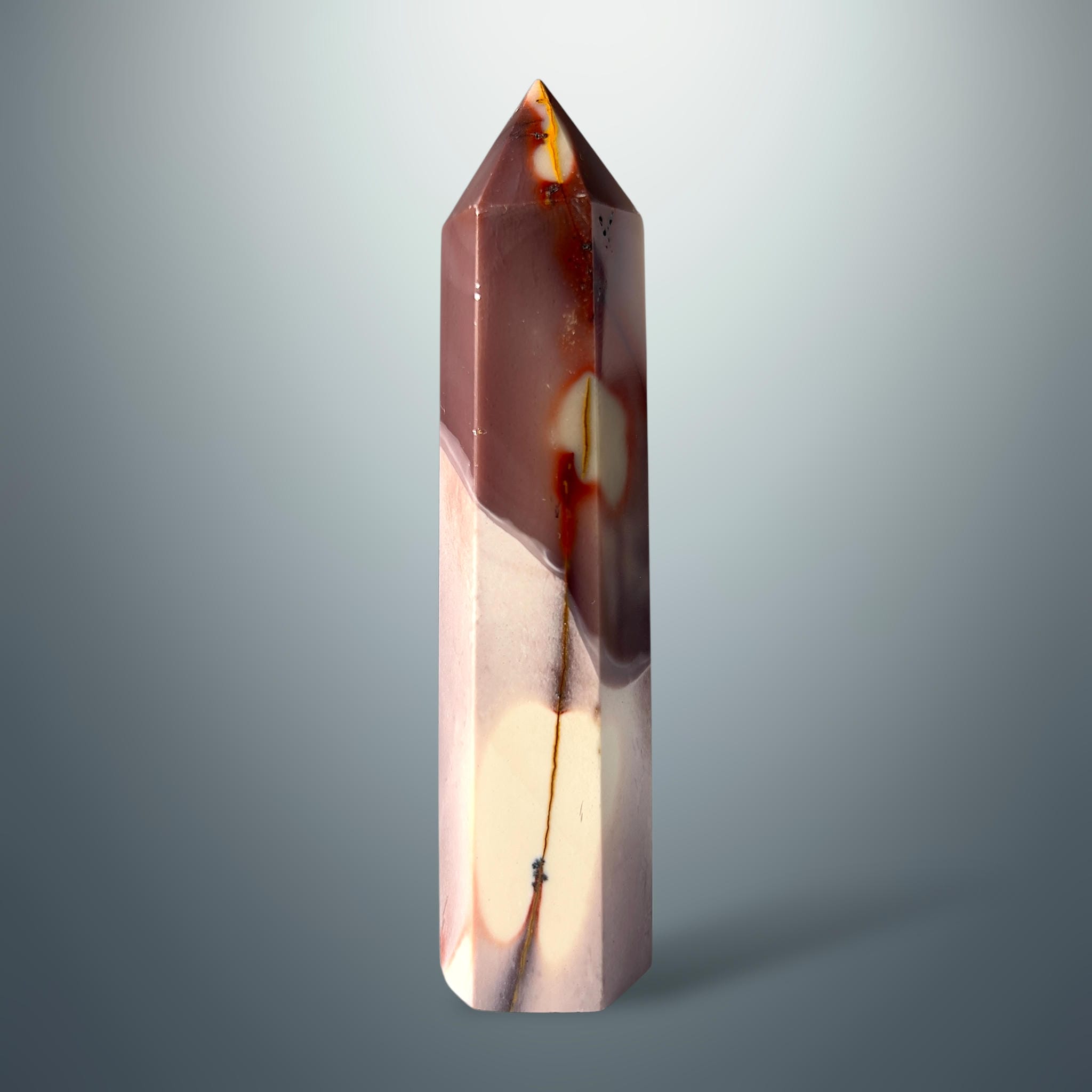 #piezas únicas_torre hexagonal mookaita 1