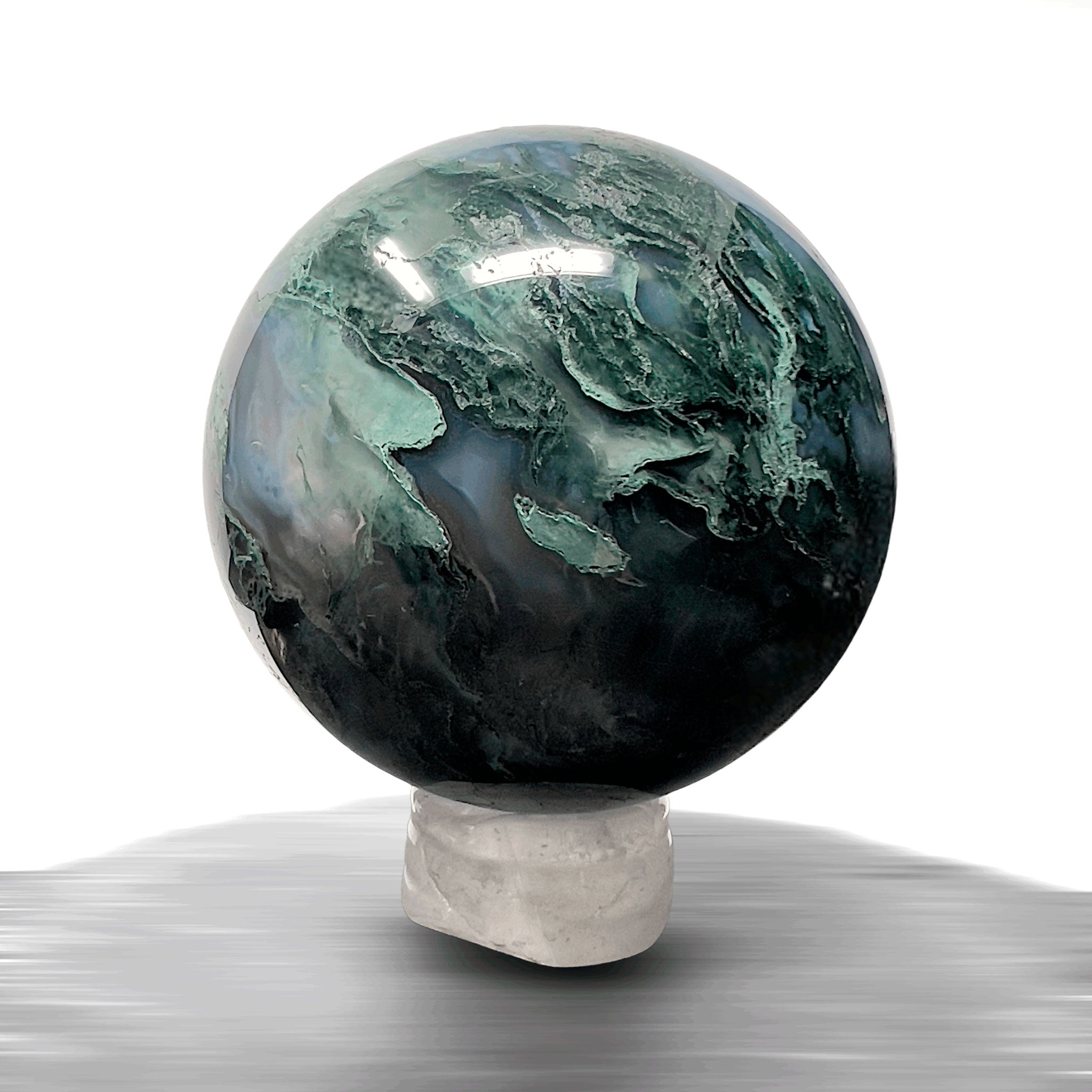 #piezas únicas_esfera ágata musgo 1