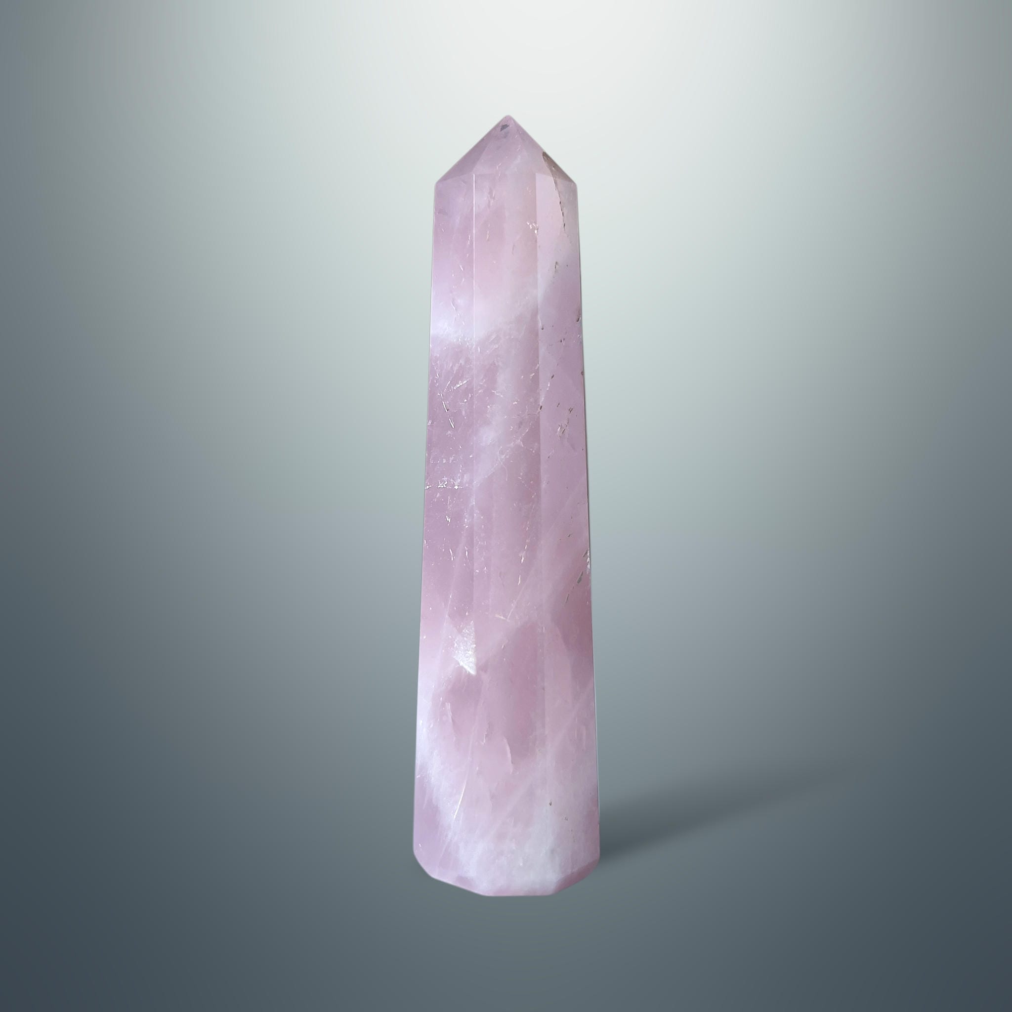 #piezas únicas_torre hexagonal cuarzo rosa 1