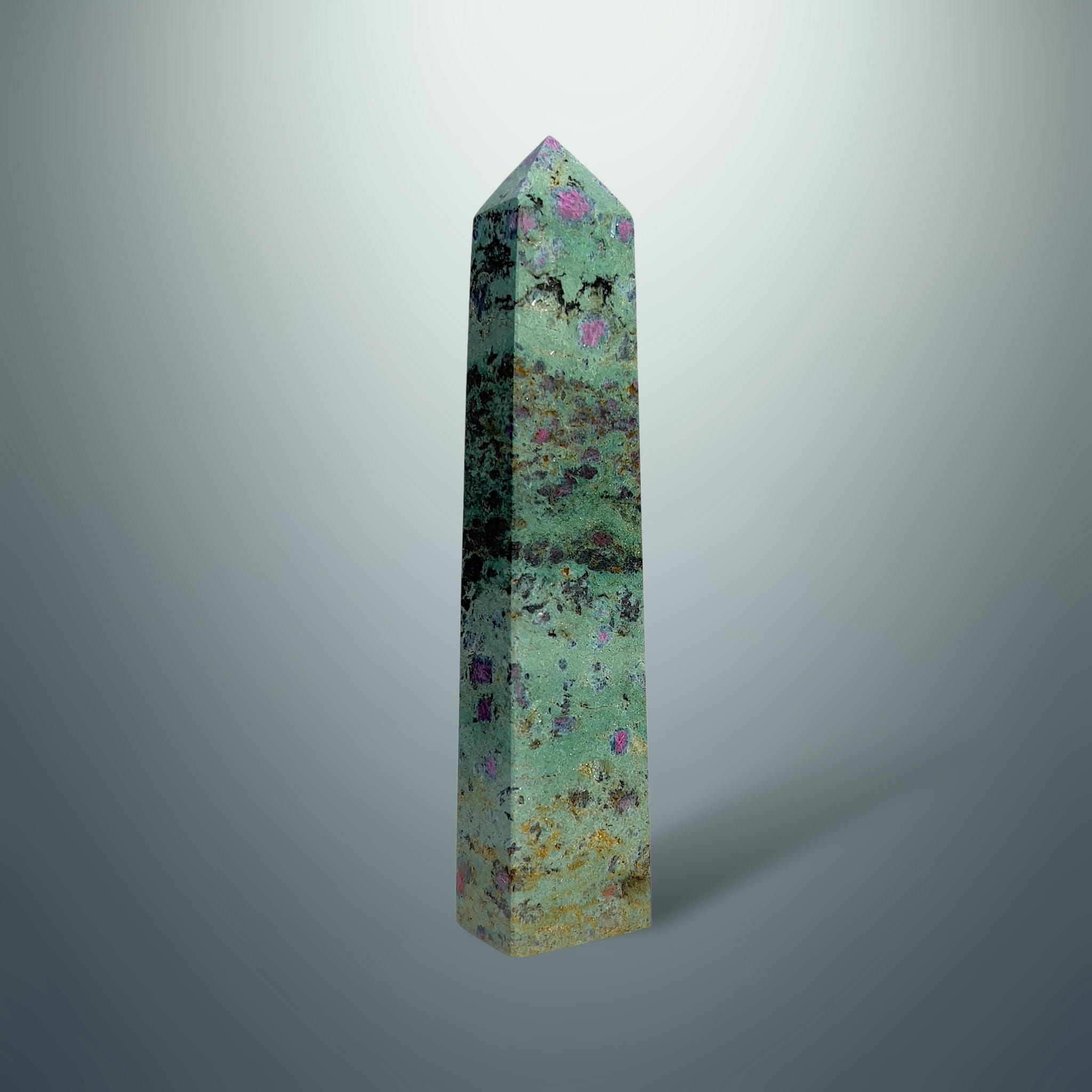 #piezas únicas_torre rubí fucsita 1