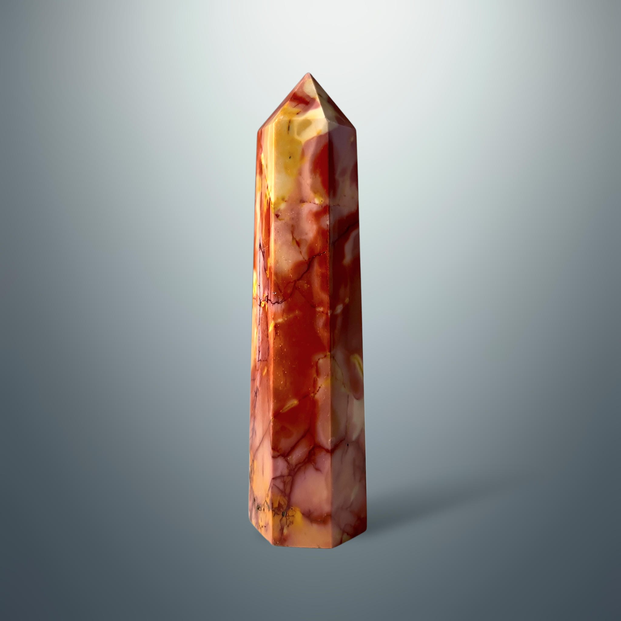 #piezas únicas_torre hexagonal mookaita 10