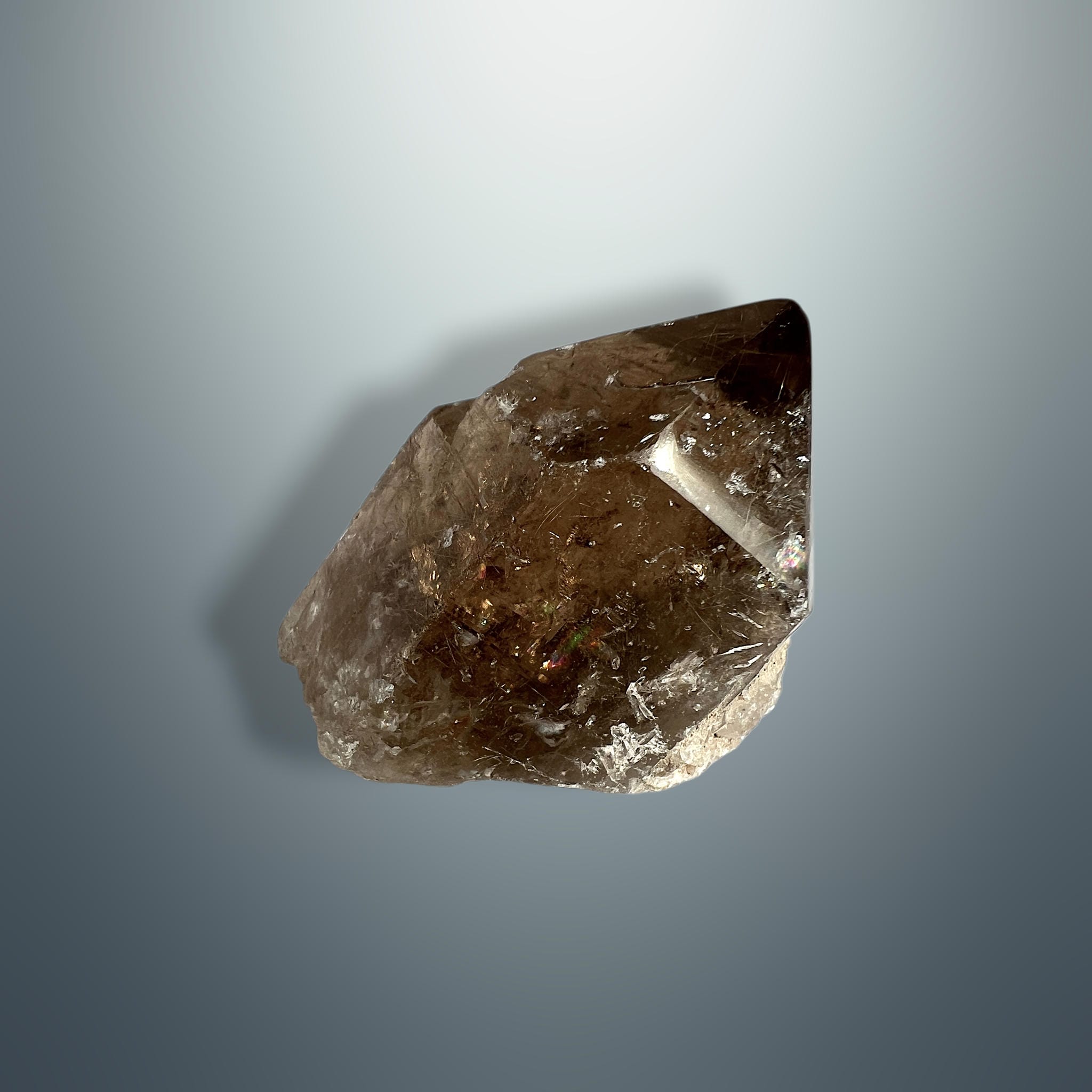 #piezas únicas_punta cuarzo ahumado con rutilo 10