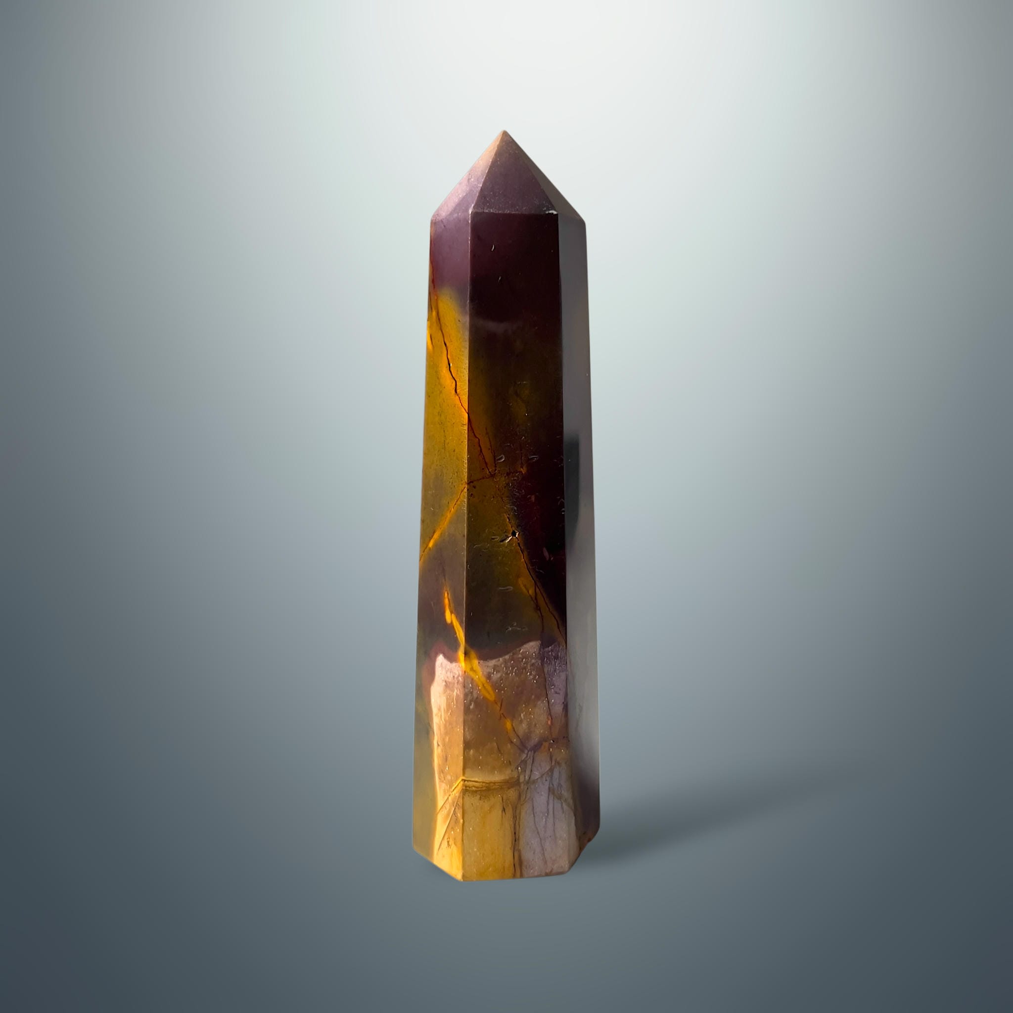 #piezas únicas_torre hexagonal mookaita 11