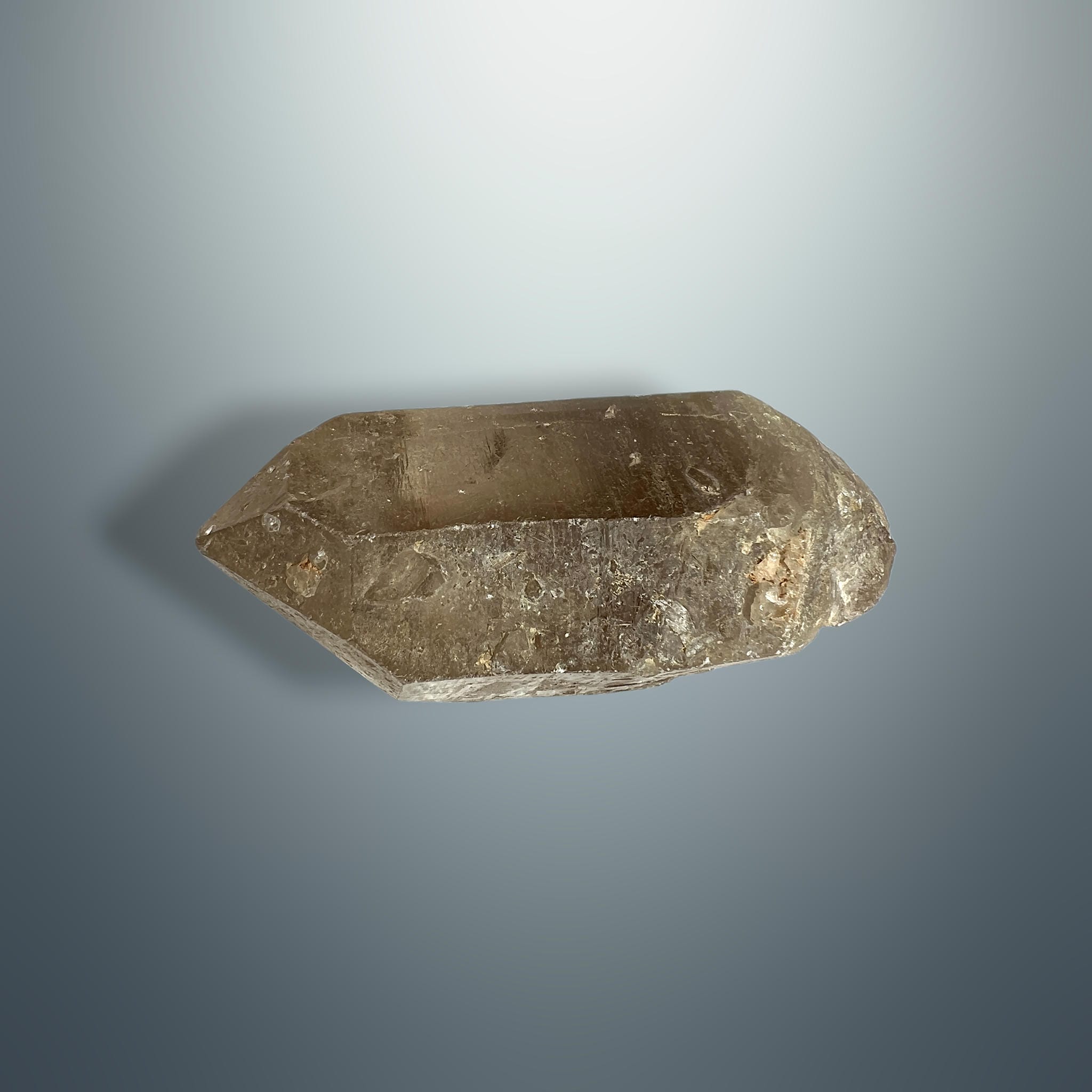 #piezas únicas_punta cuarzo ahumado con rutilo 12