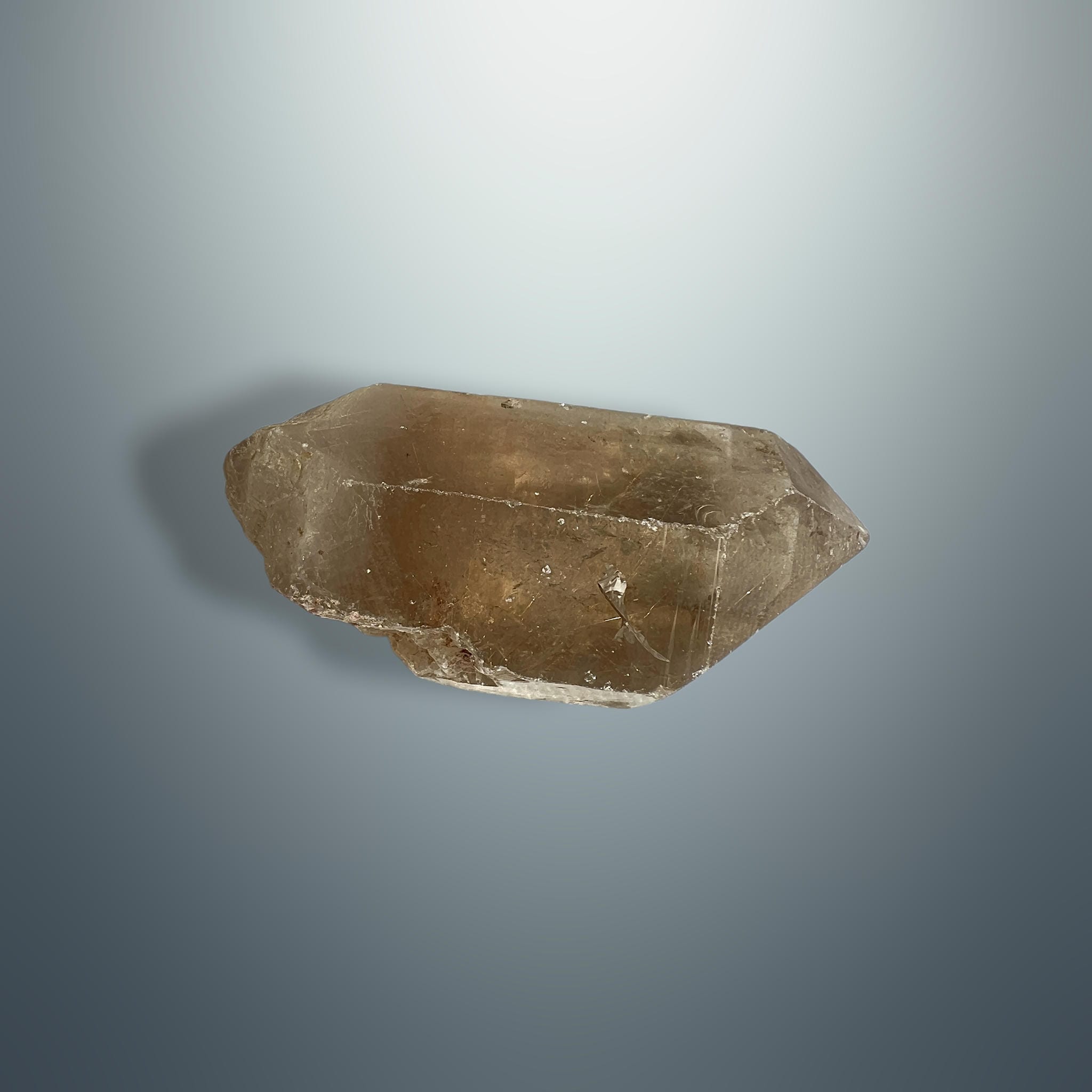 #piezas únicas_punta cuarzo ahumado con rutilo 12