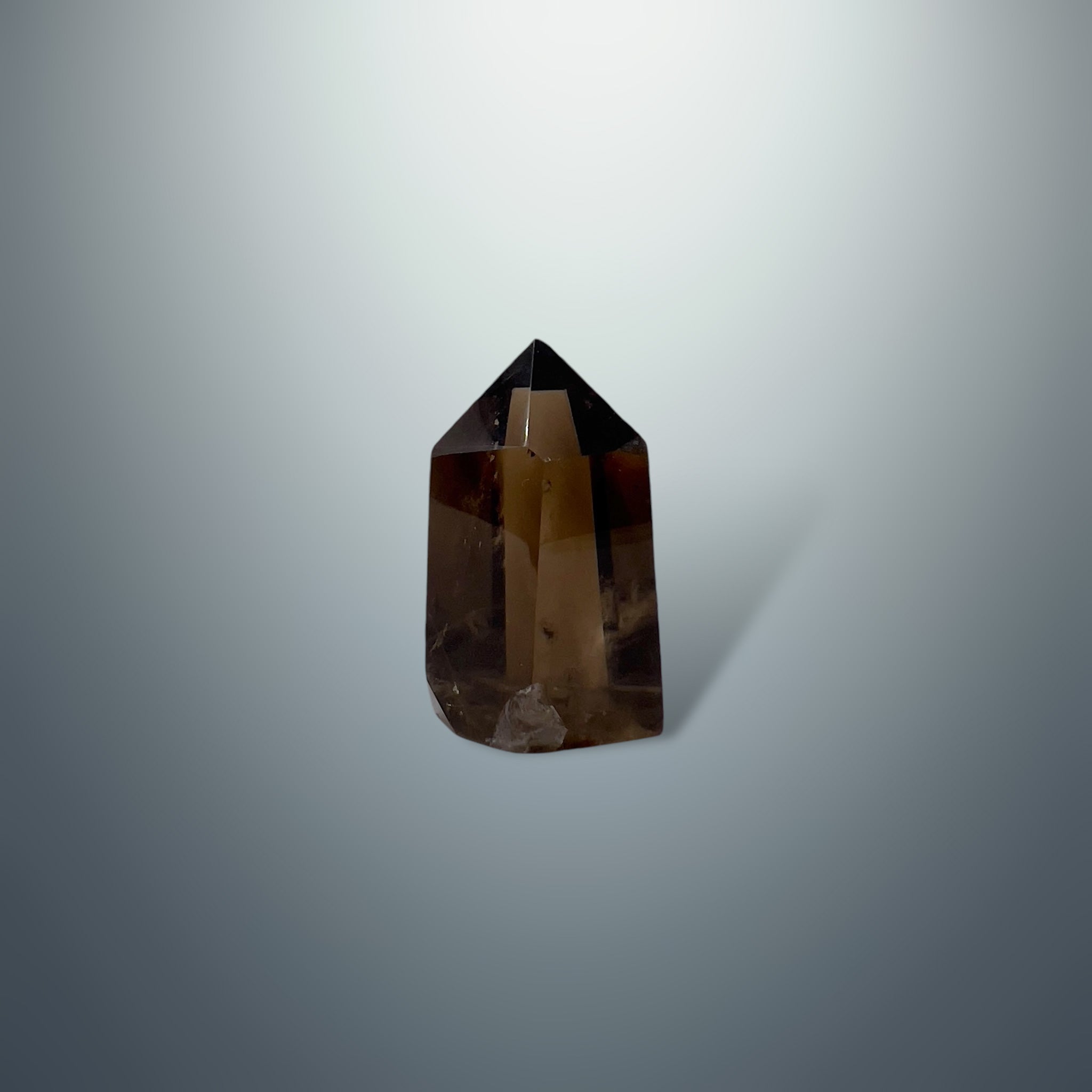#piezas únicas_punta cuarzo ahumado 12