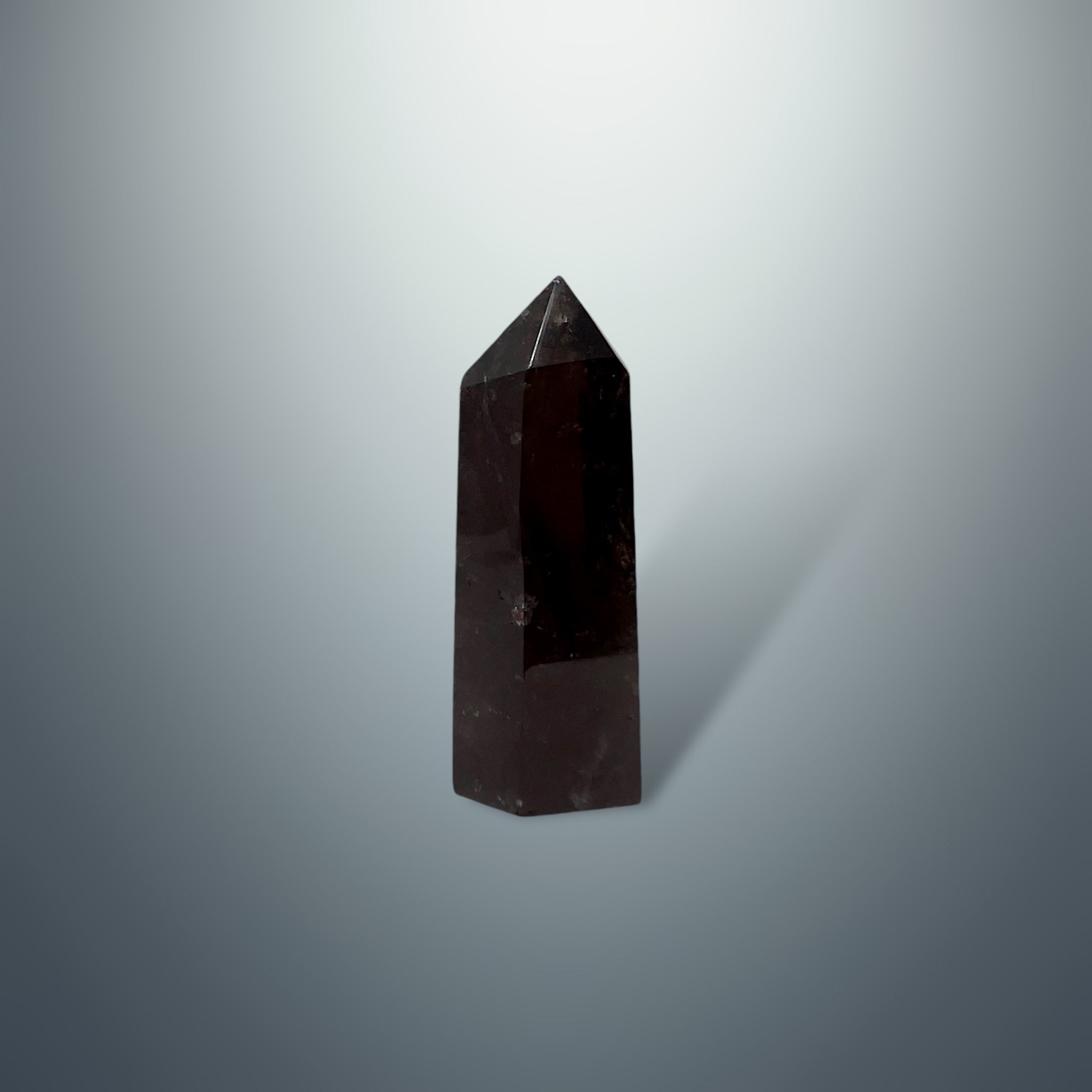 #piezas únicas_punta cuarzo ahumado 14