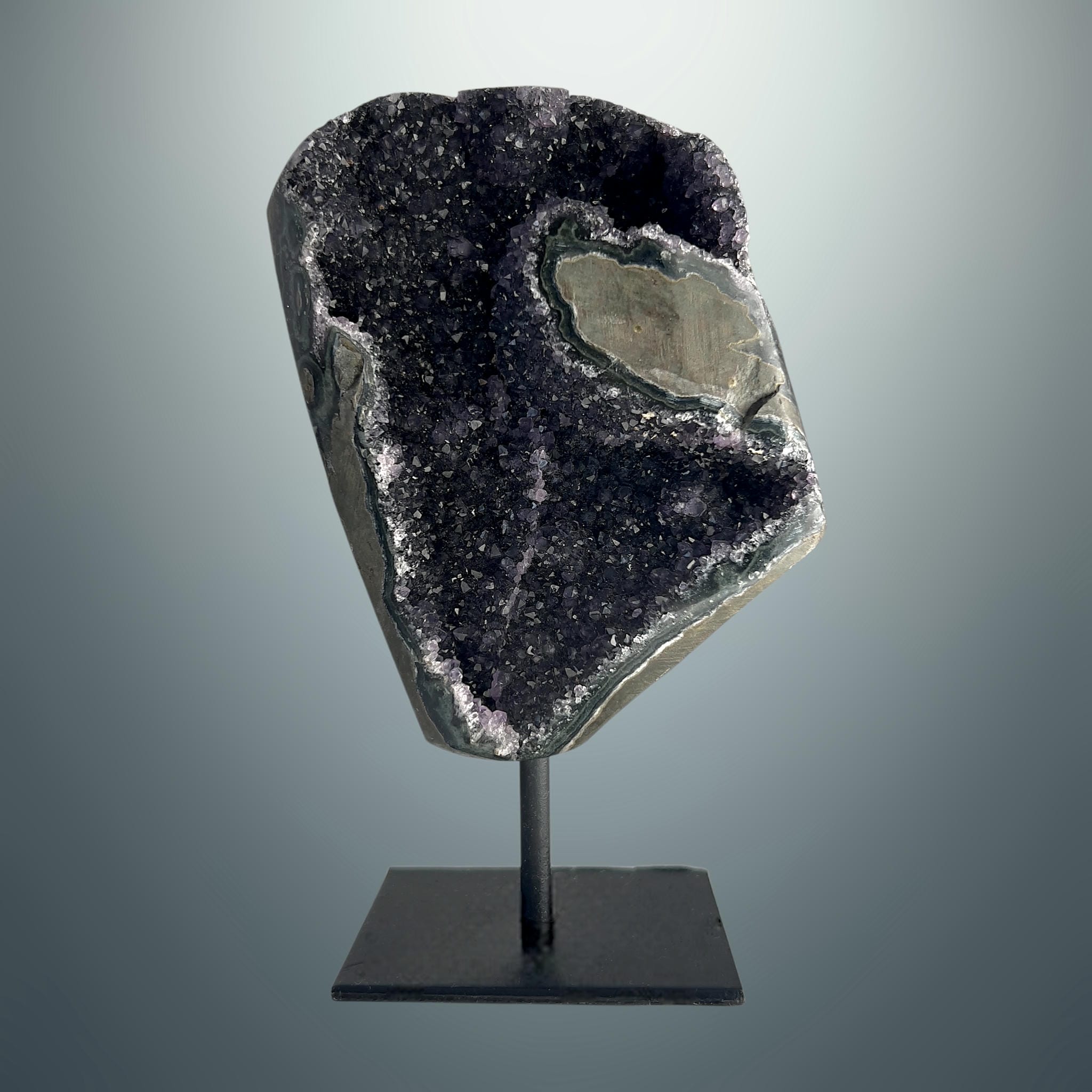 #piezas únicas_geoda amatista negra 2