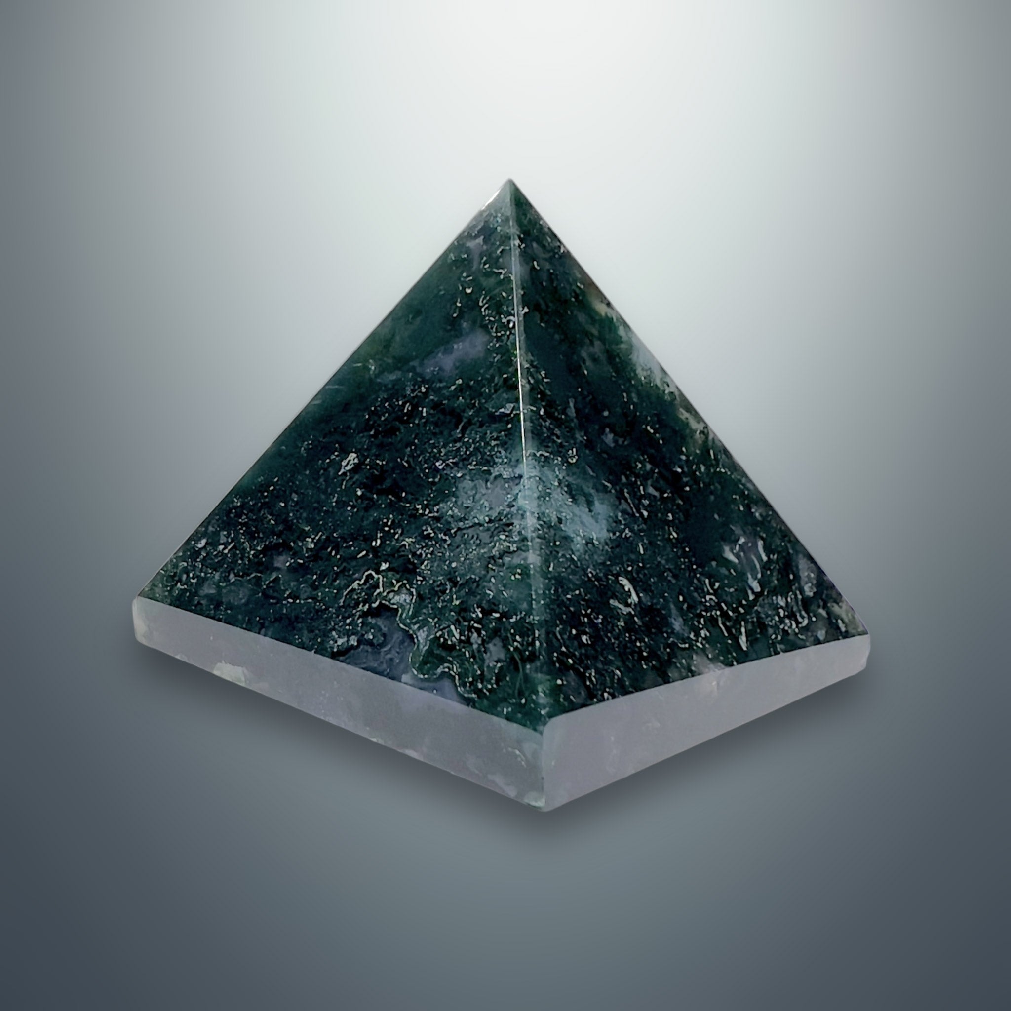 #piezas únicas_pirámide ágata musgo 2