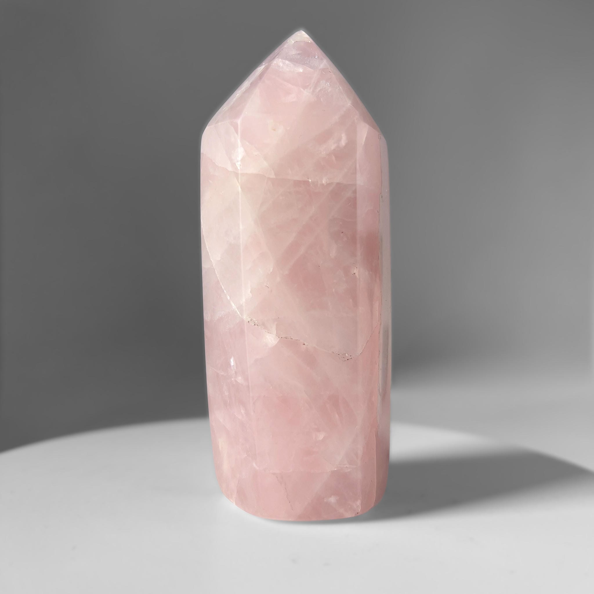 #piezas únicas_punta grande cuarzo rosa 2