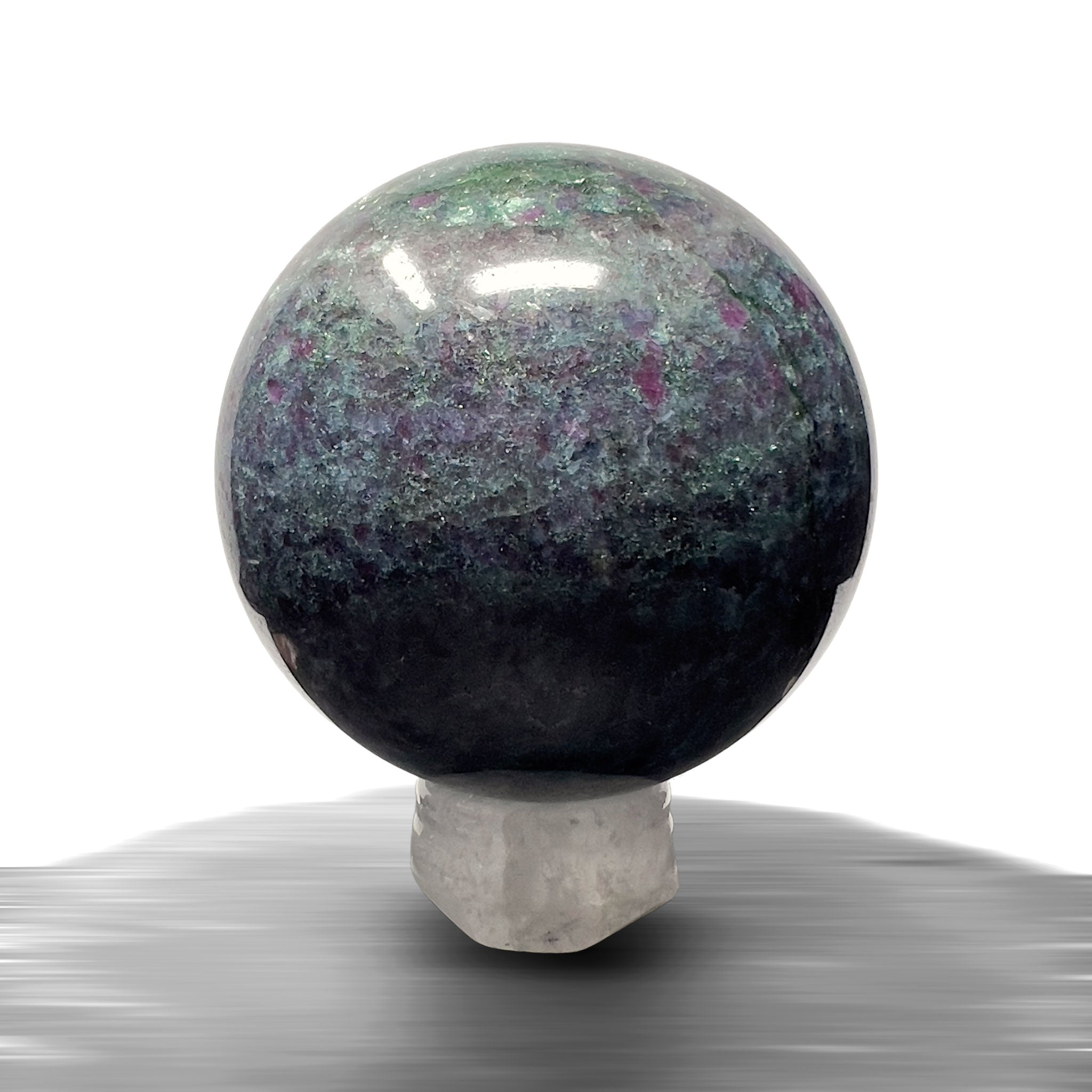 #piezas únicas_esfera rubí en cianita 2