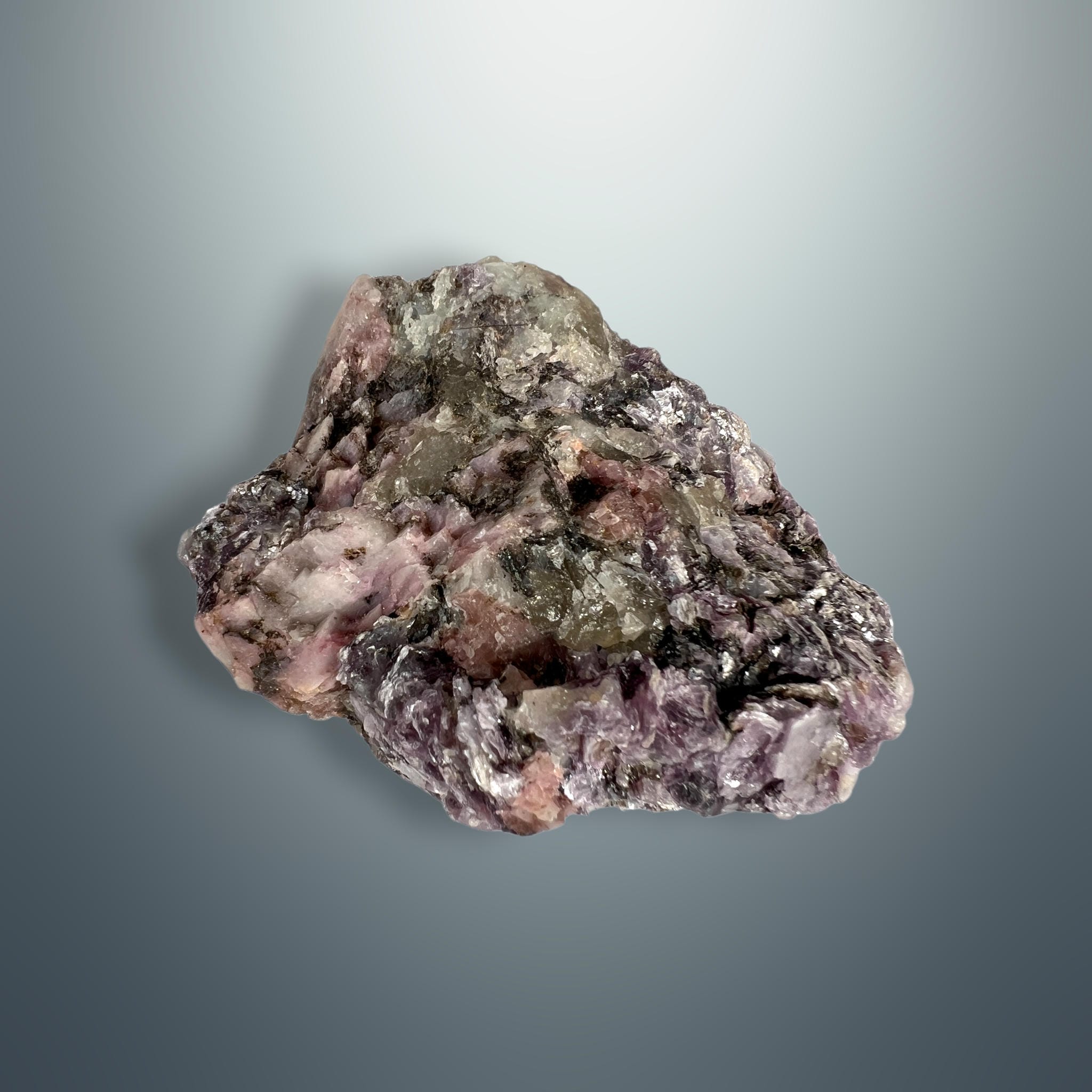 #piezas únicas_lepidolita en matriz de cuarzo 2