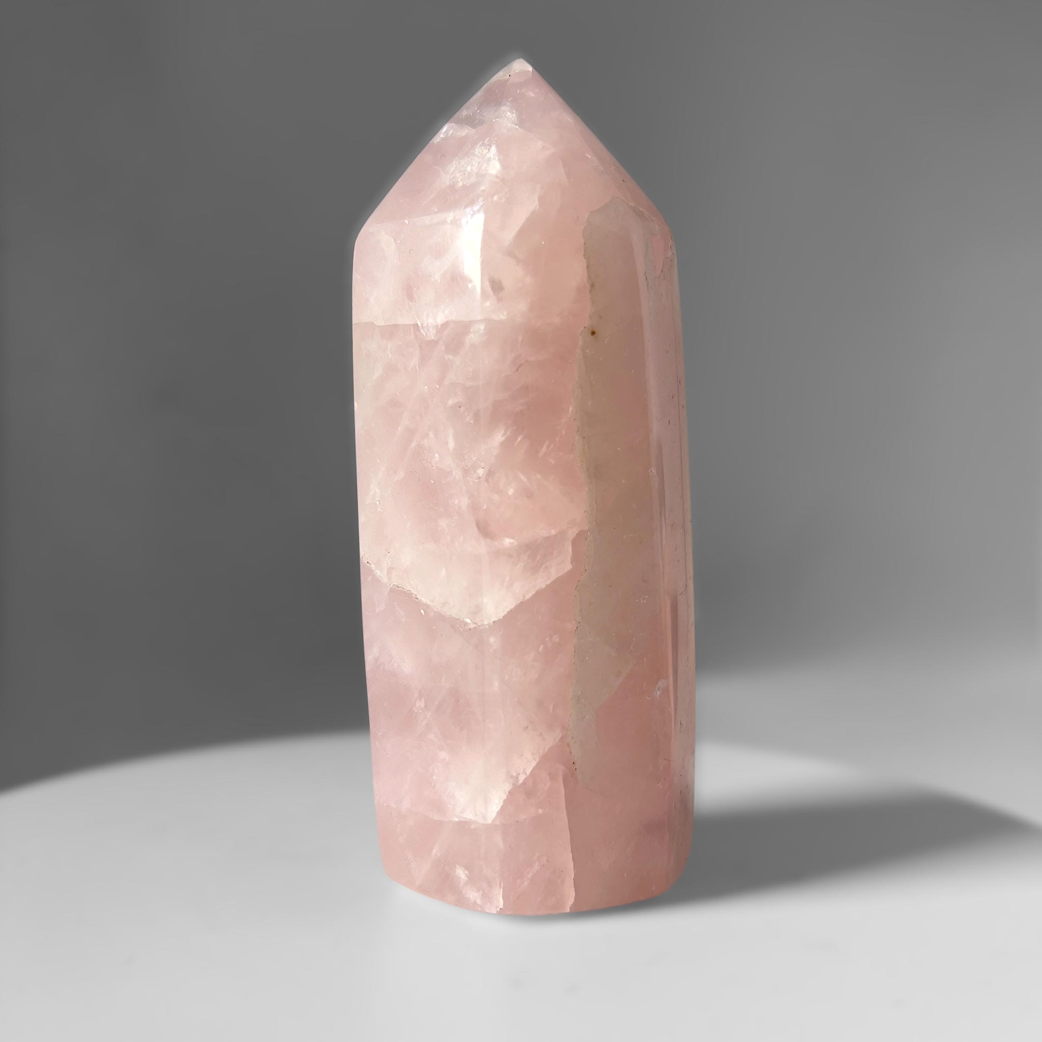 #piezas únicas_punta grande cuarzo rosa 2