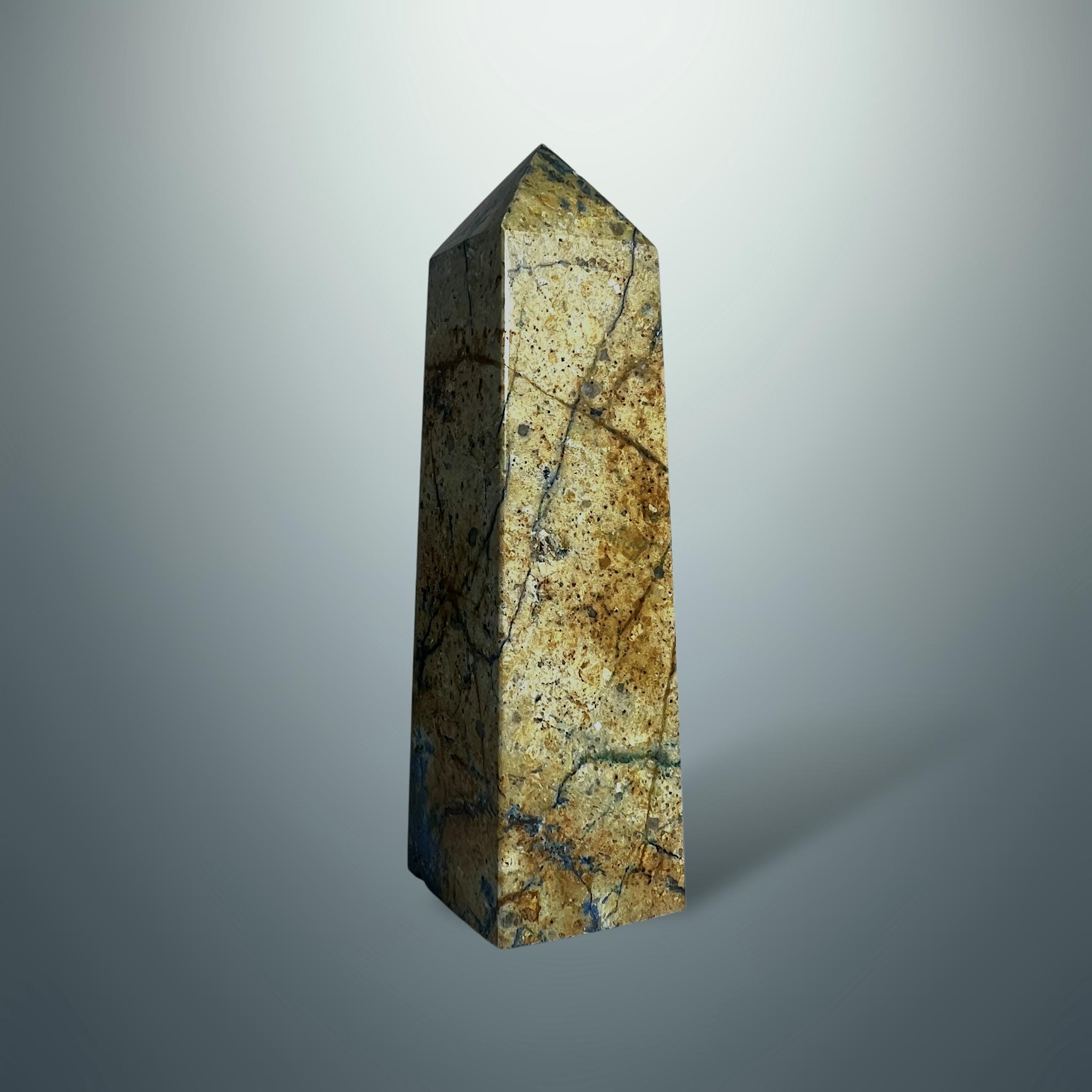 #piezas únicas_torre crisocola con azurita 2