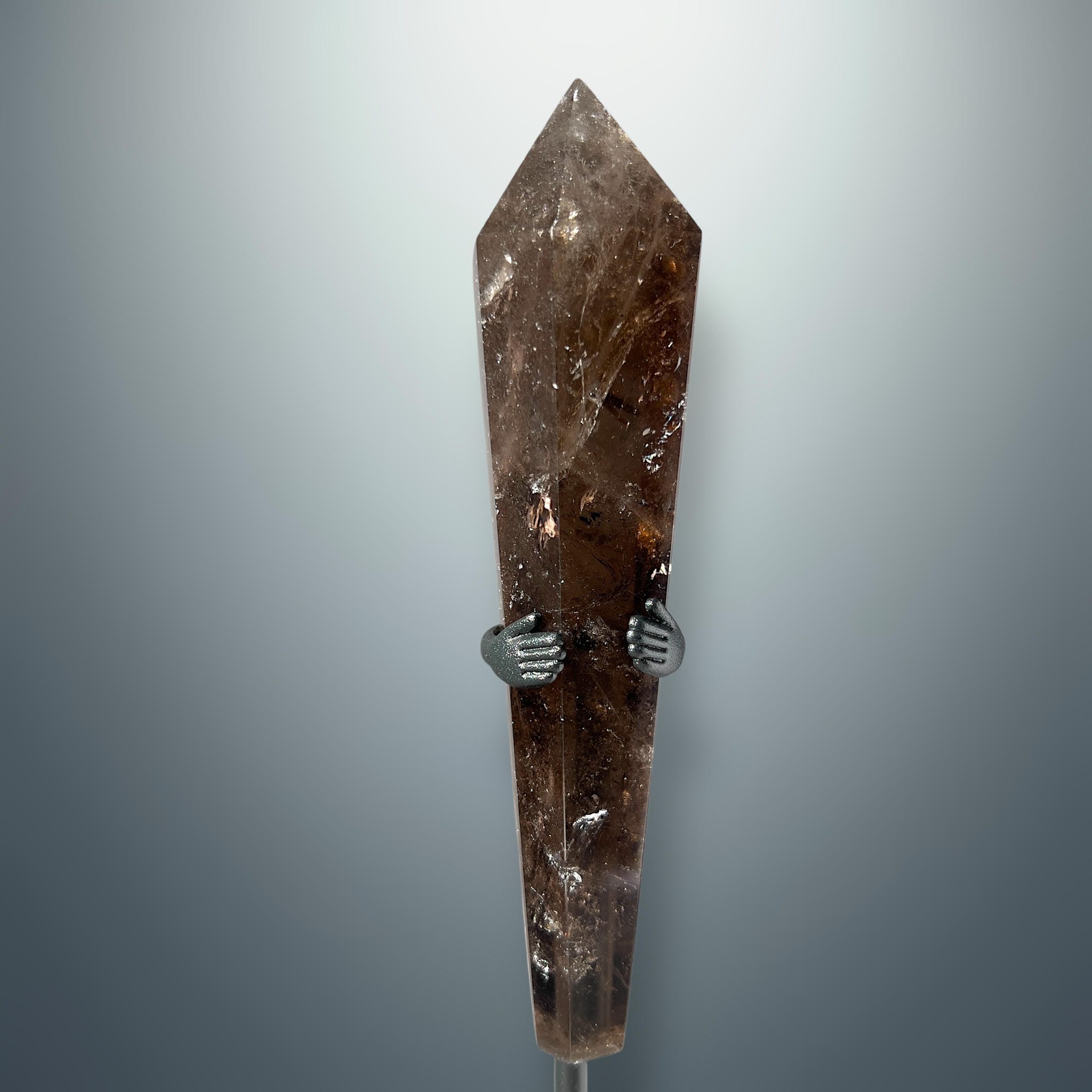 #piezas únicas_varita cuarzo ahumado 2