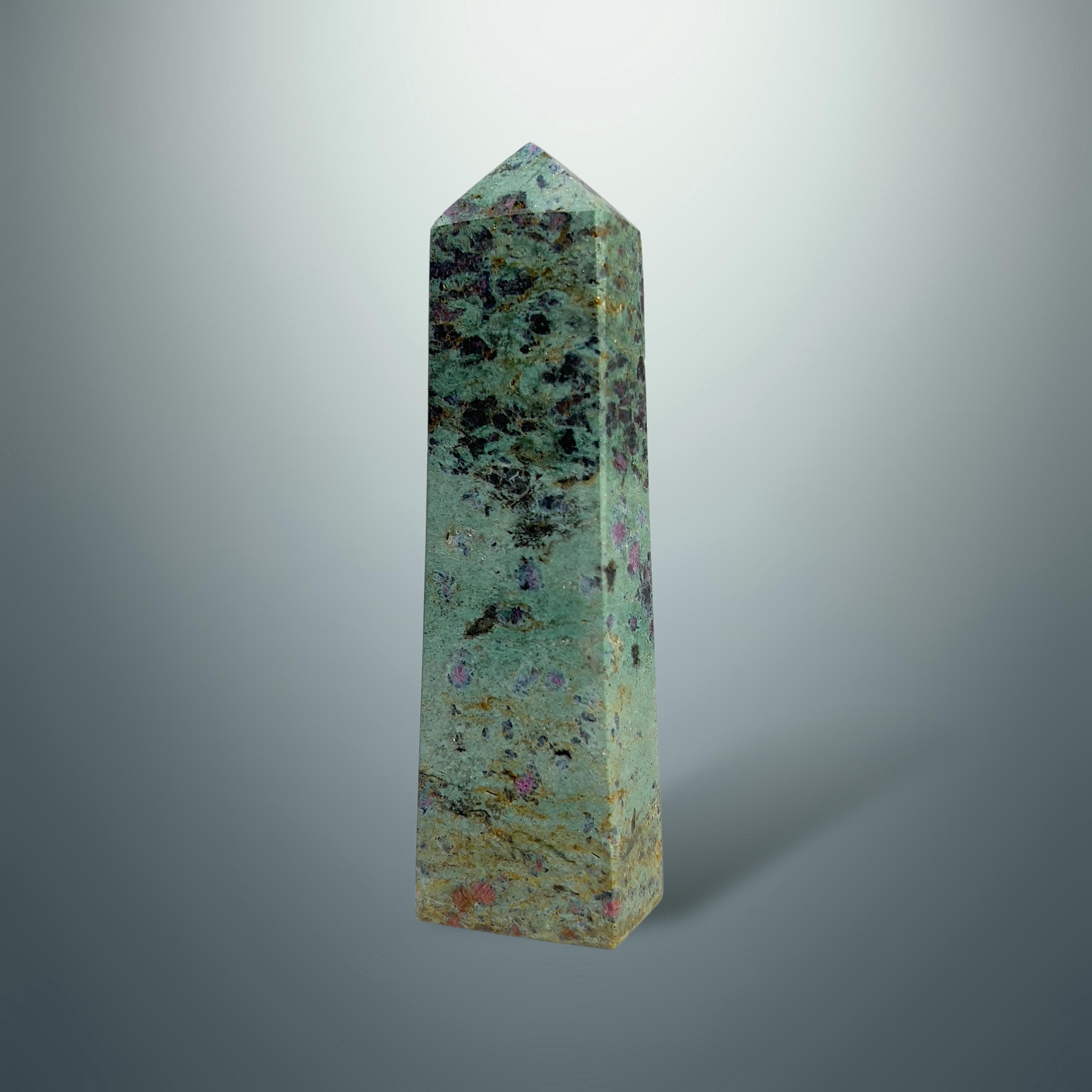 #piezas únicas_torre rubí fucsita 2