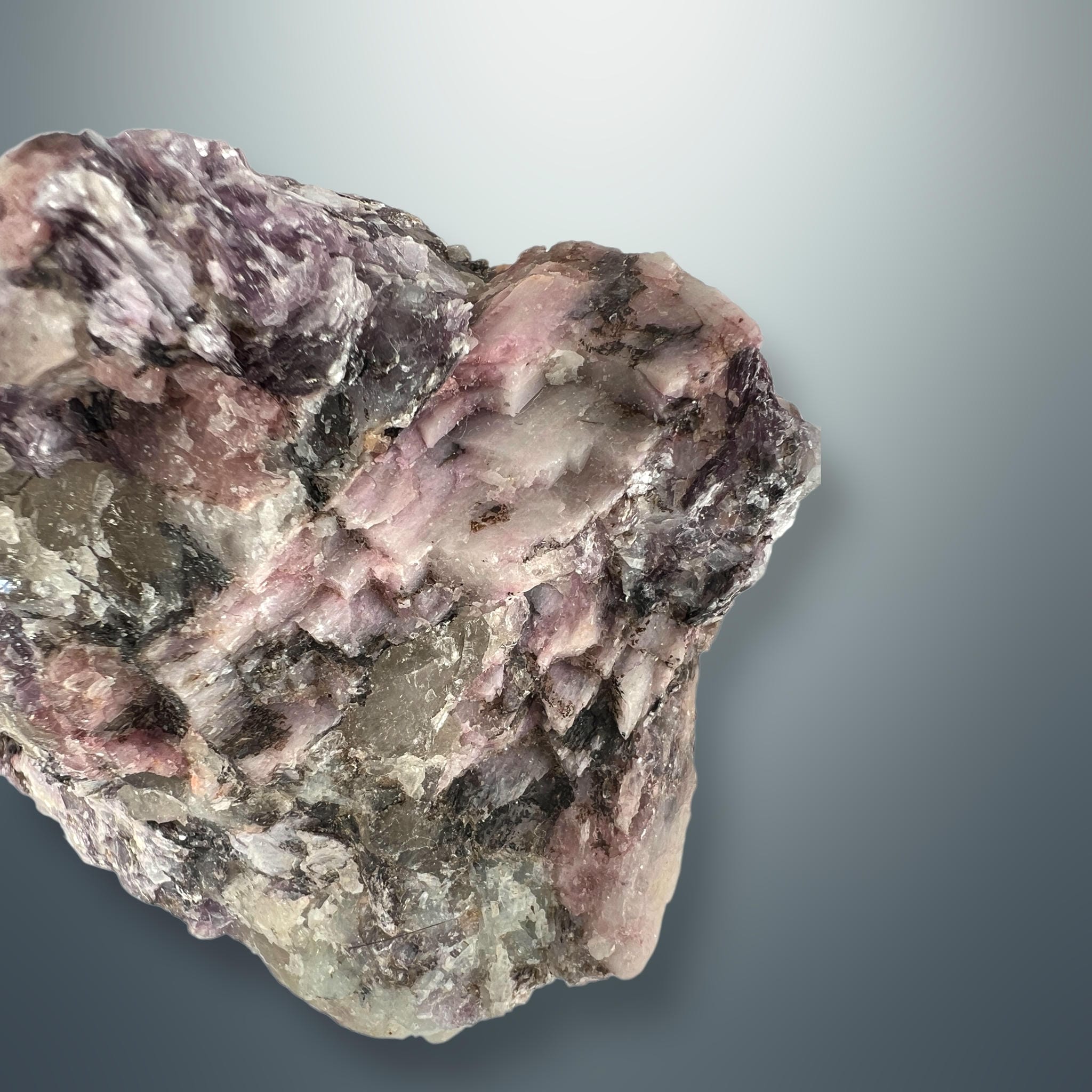 #piezas únicas_lepidolita en matriz de cuarzo 2