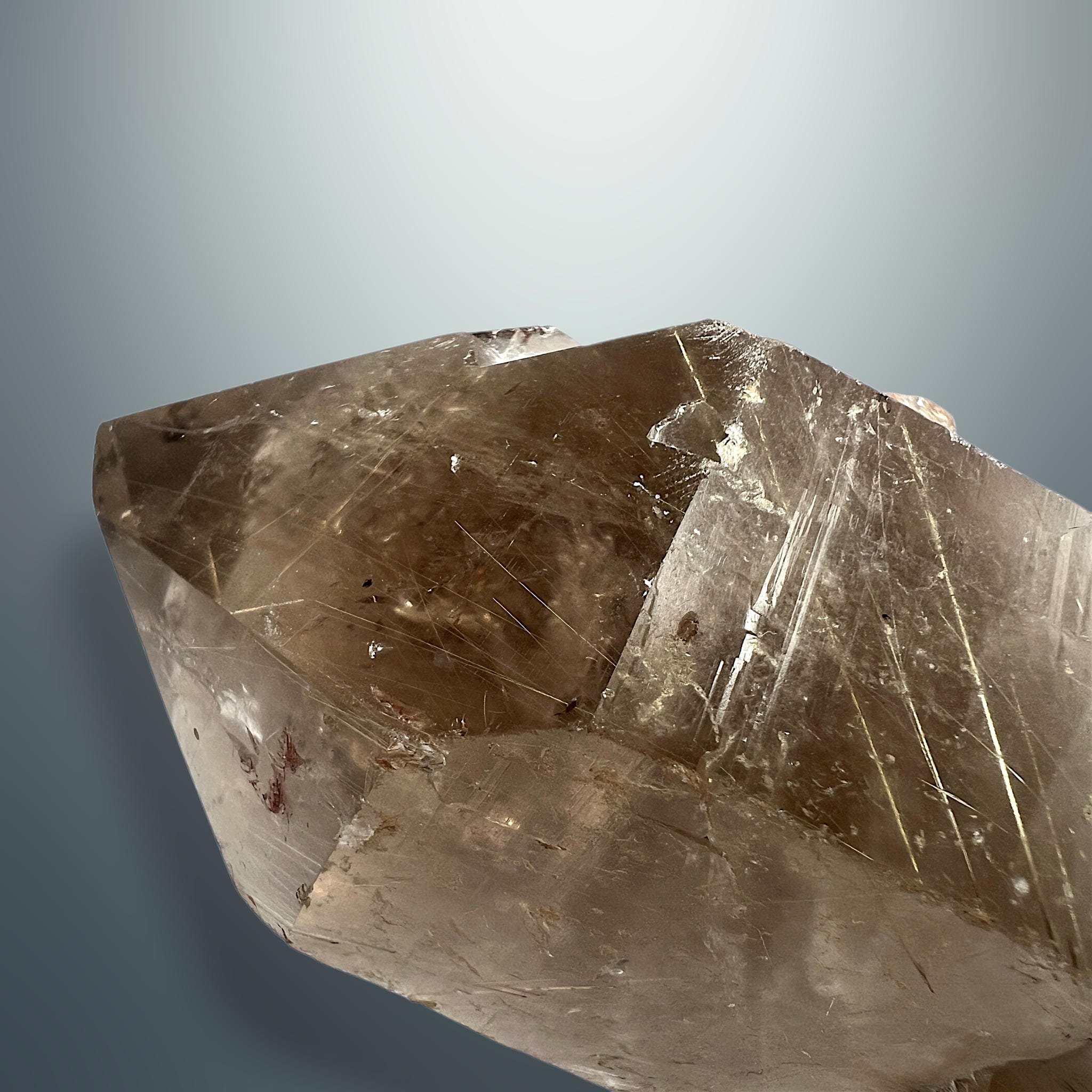 #piezas únicas_punta cuarzo ahumado con rutilo 2