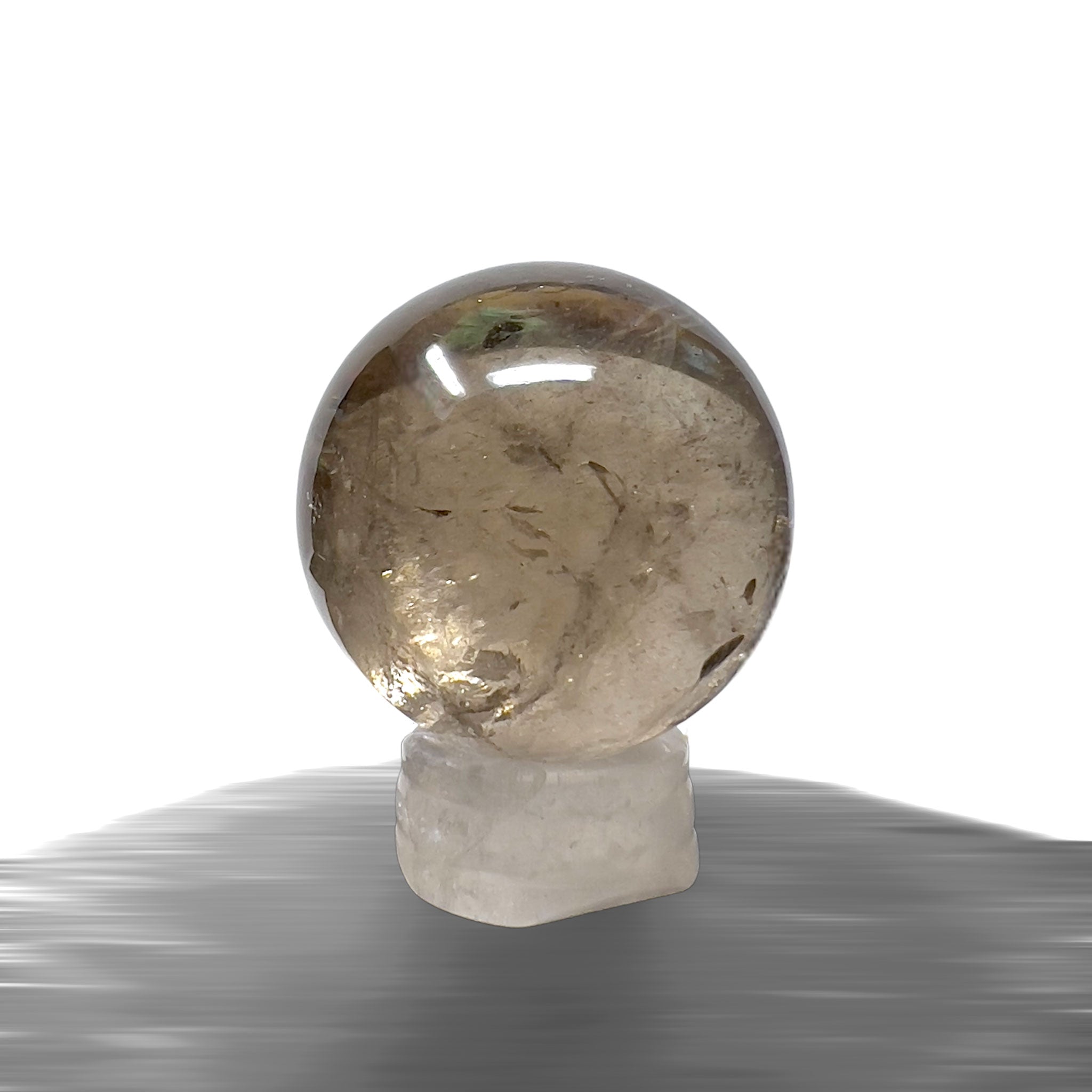 #piezas únicas_esfera cuarzo ahumado 3