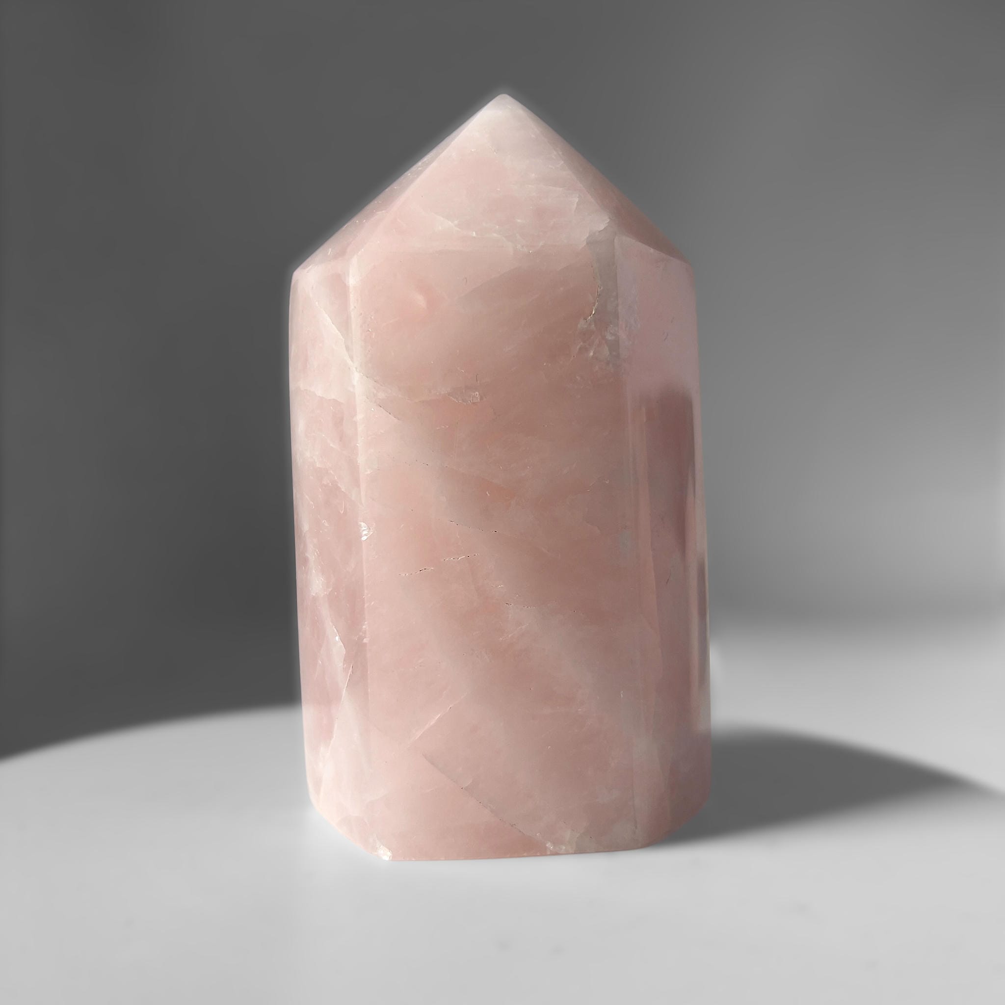 #piezas únicas_punta grande cuarzo rosa 3