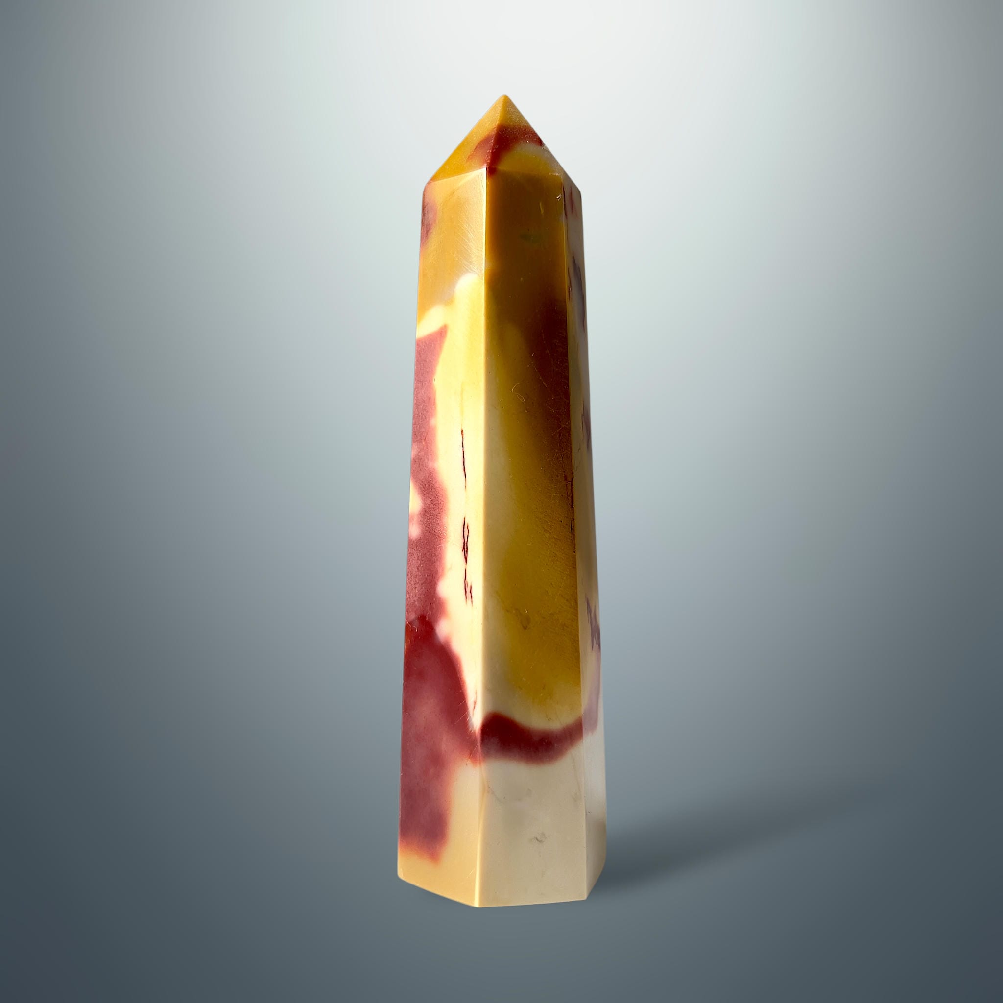 #piezas únicas_torre hexagonal mookaita 3