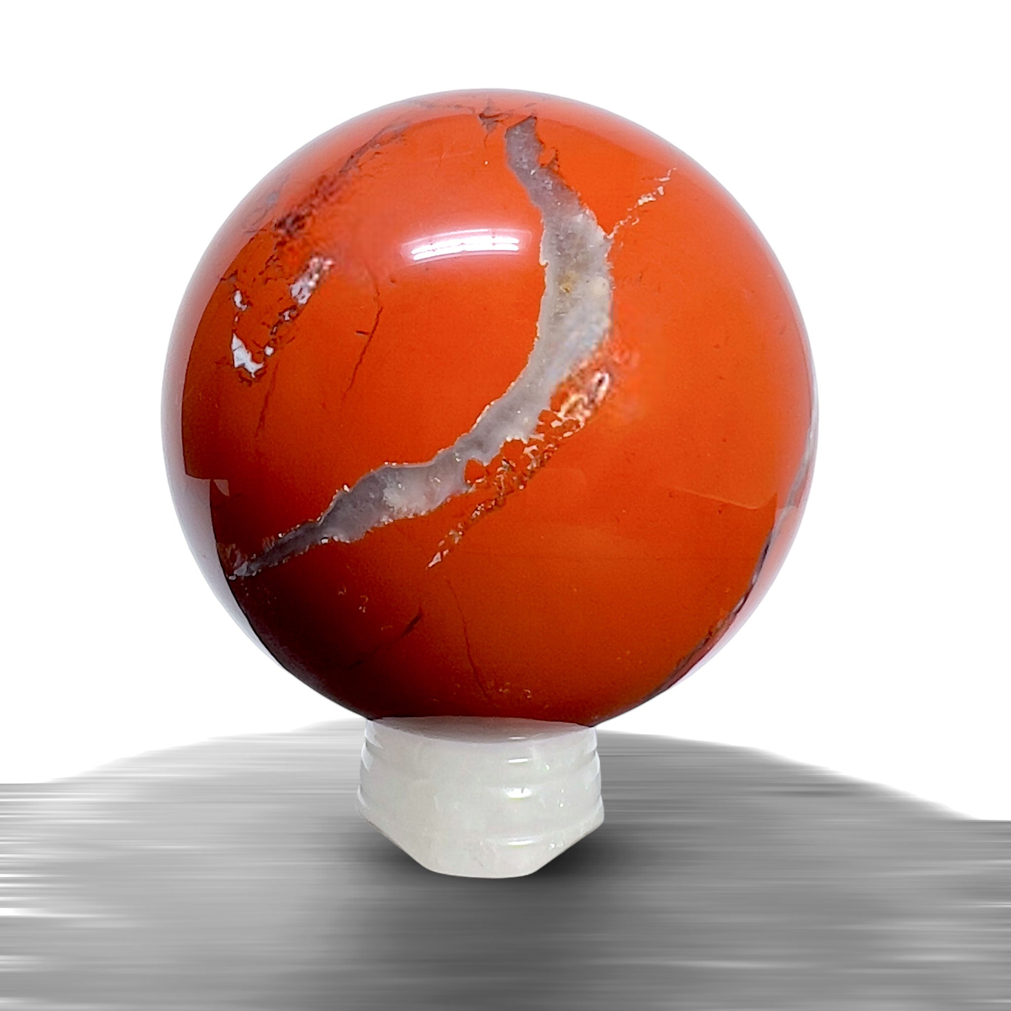 #piezas únicas_esfera jaspe rojo 3