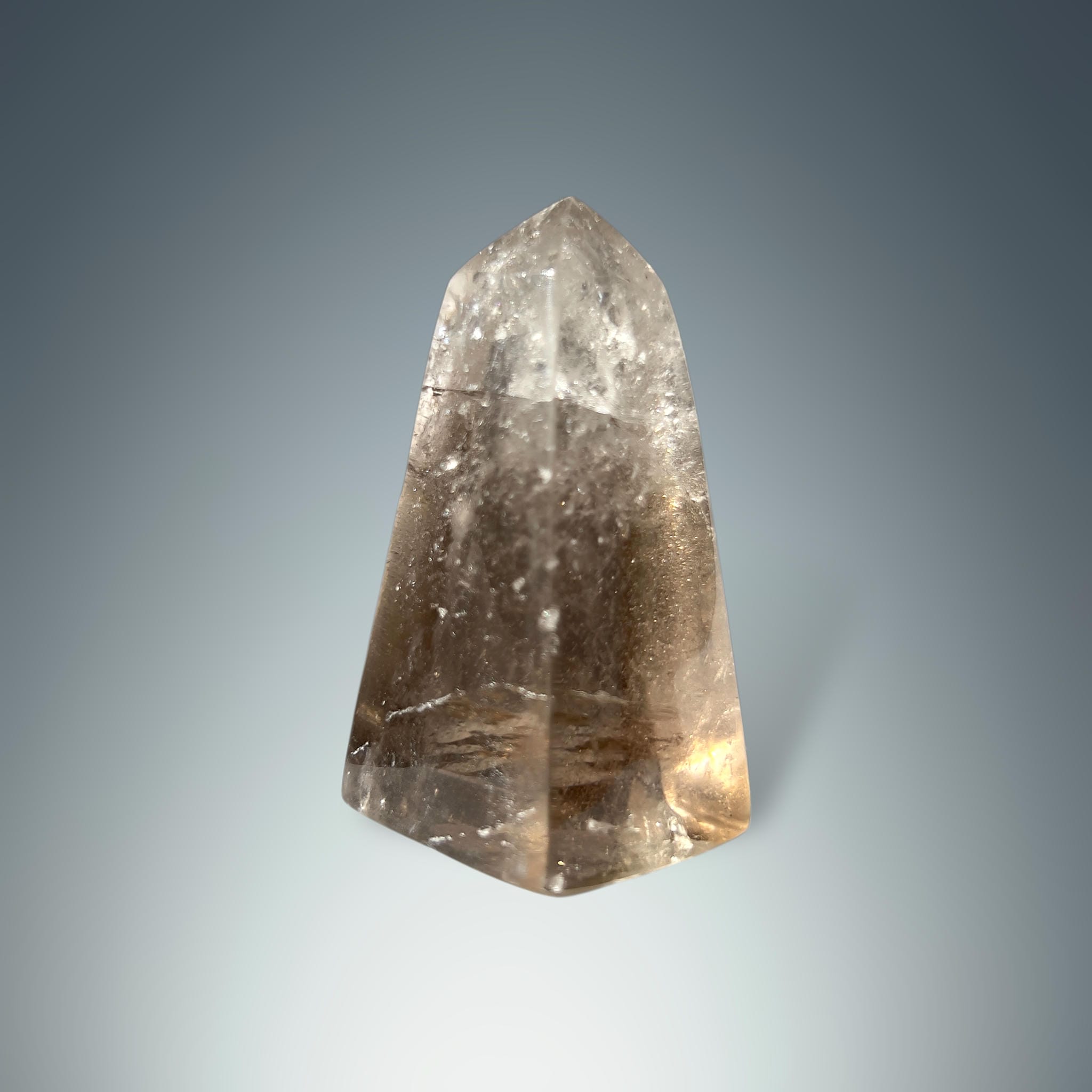 #piezas únicas_obelisco cuarzo ahumado 3