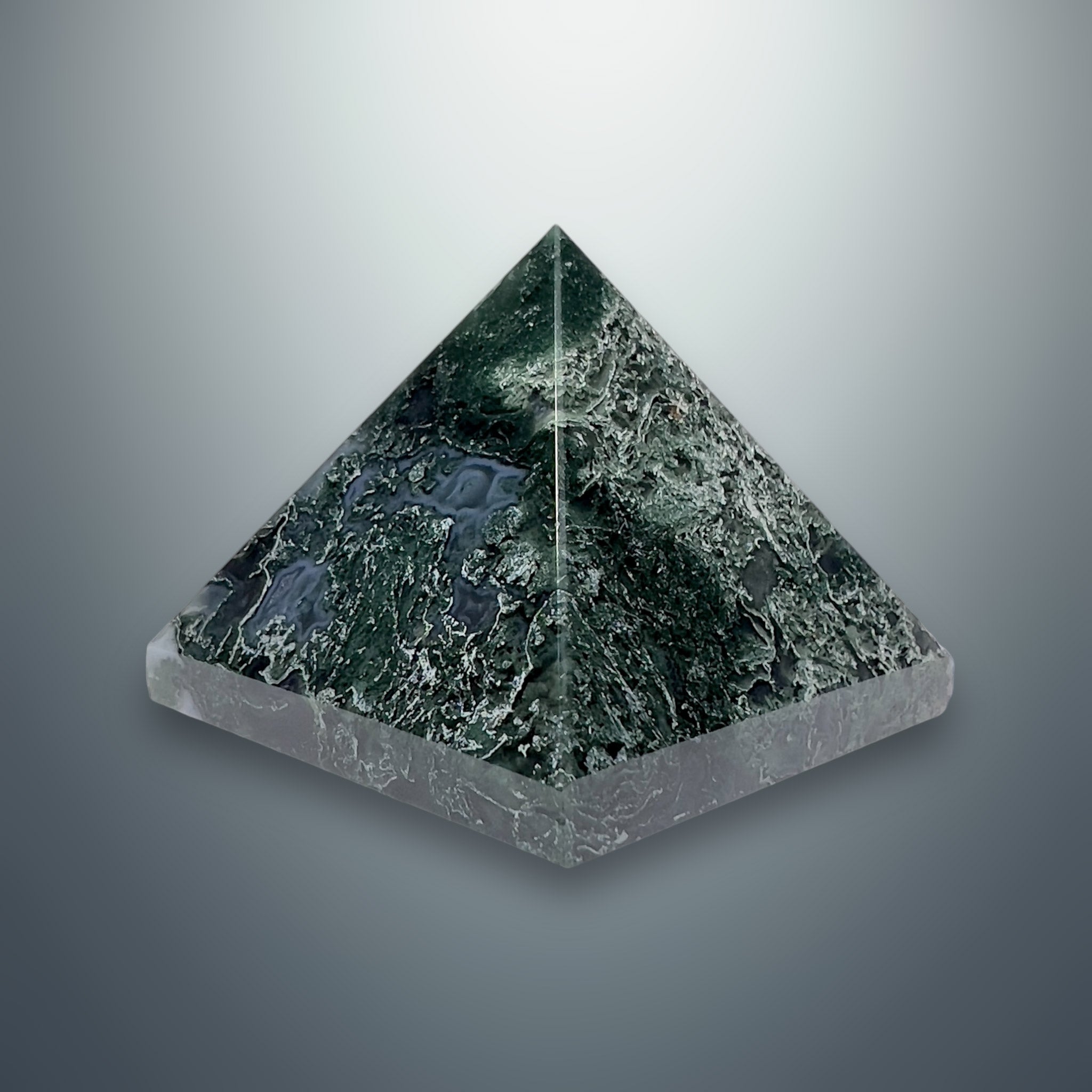 #piezas únicas_pirámide ágata musgo 3