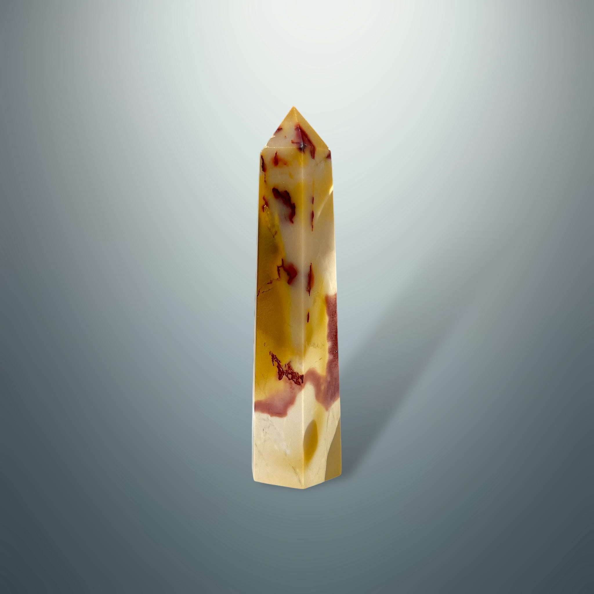 #piezas únicas_torre hexagonal mookaita 3