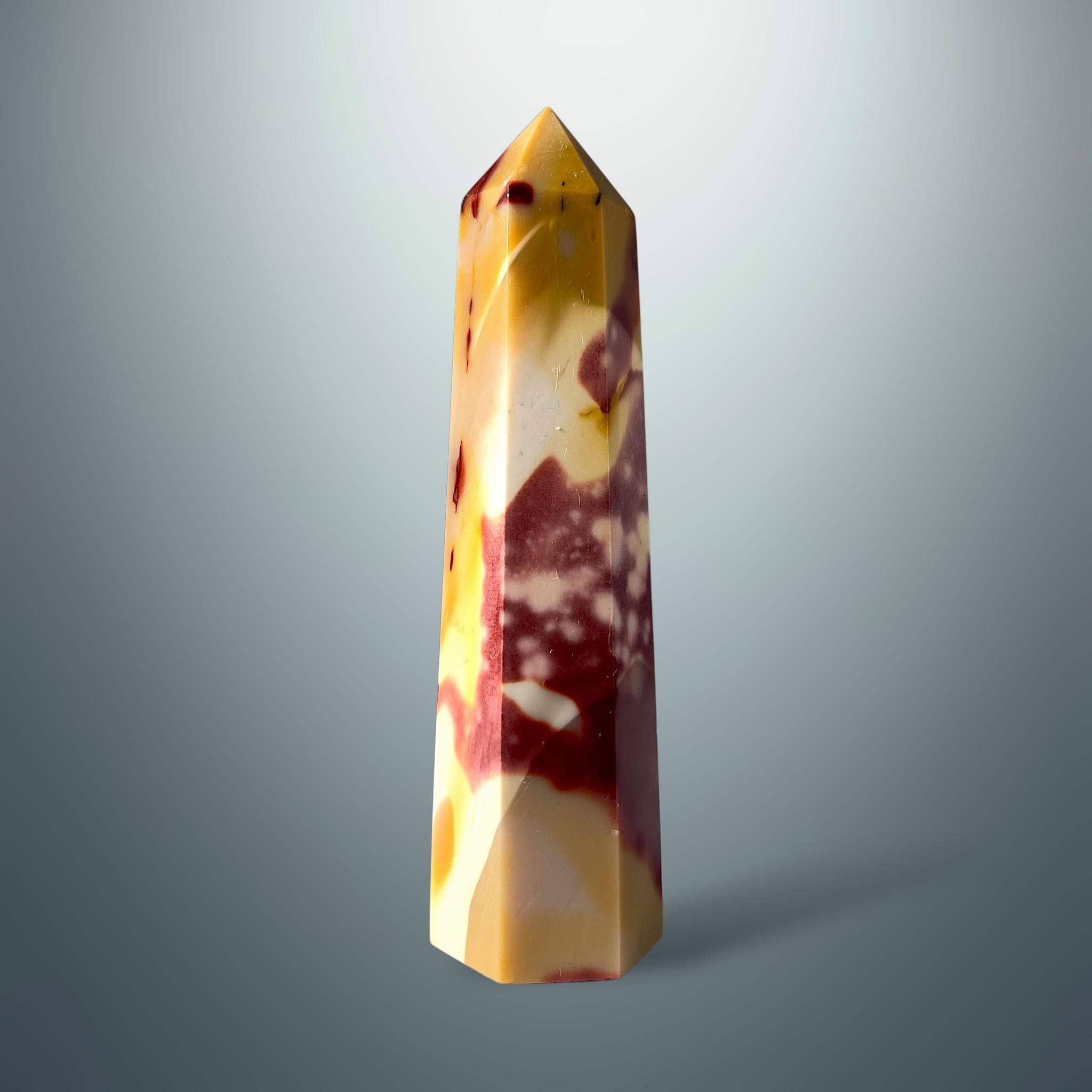 #piezas únicas_torre hexagonal mookaita 3