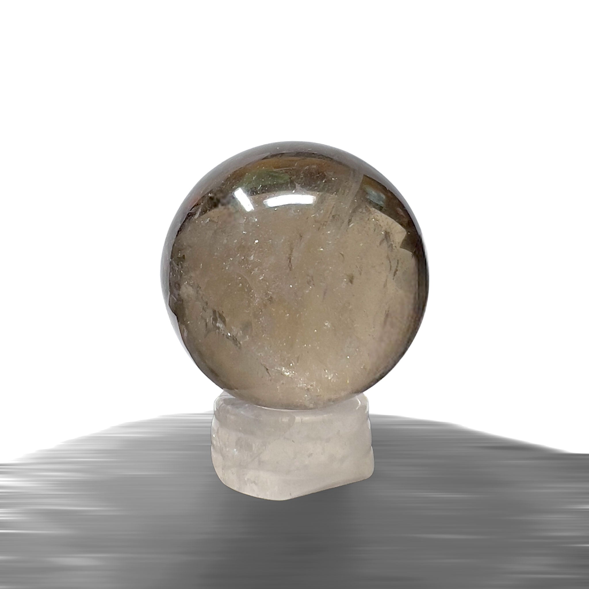 #piezas únicas_esfera cuarzo ahumado 3