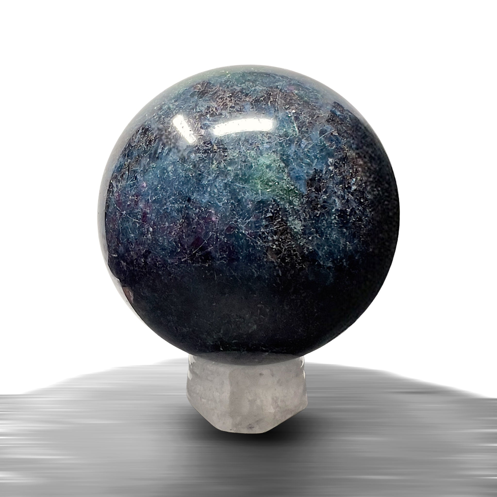 #piezas únicas_esfera rubí en cianita 3