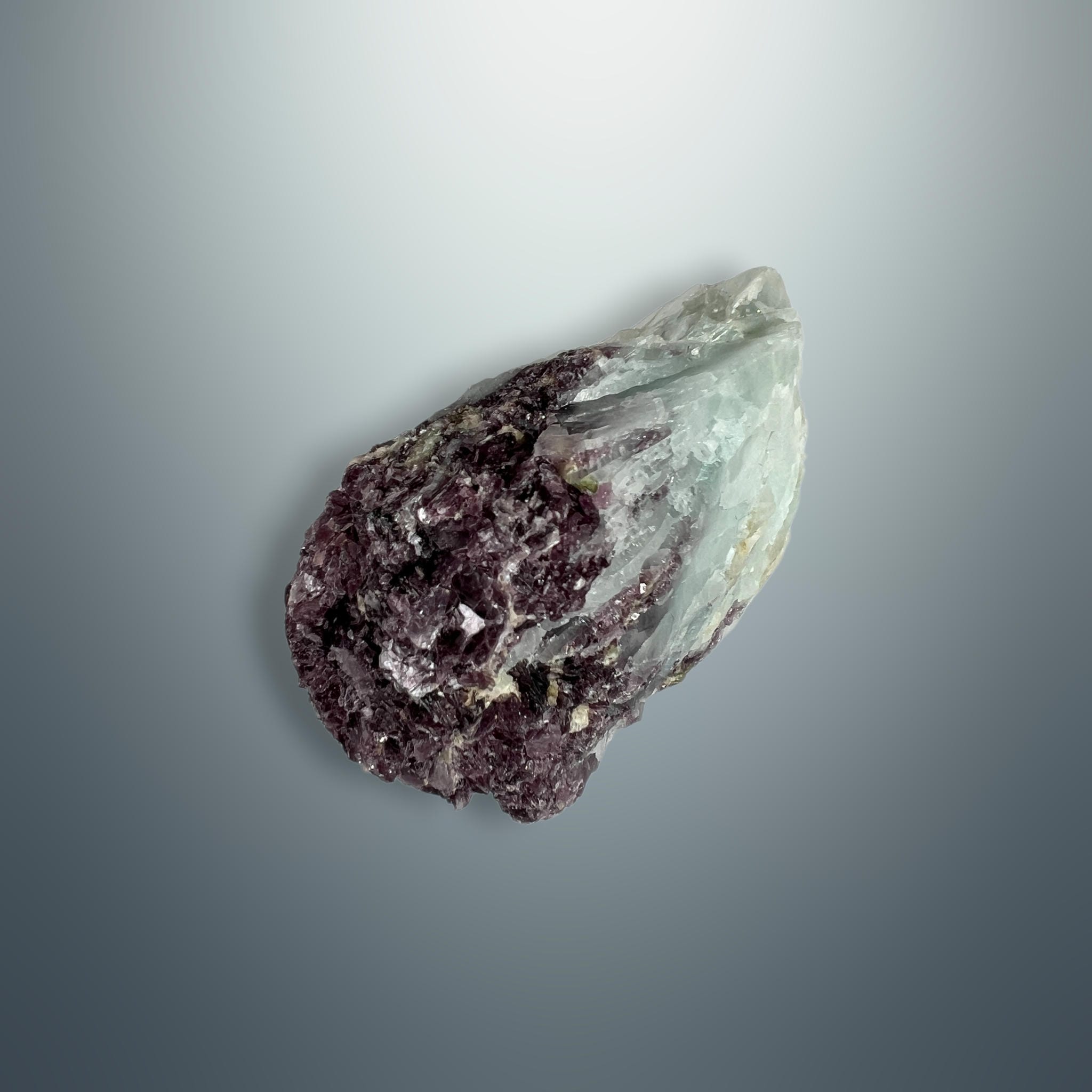 #piezas únicas_lepidolita en matriz de cuarzo 3