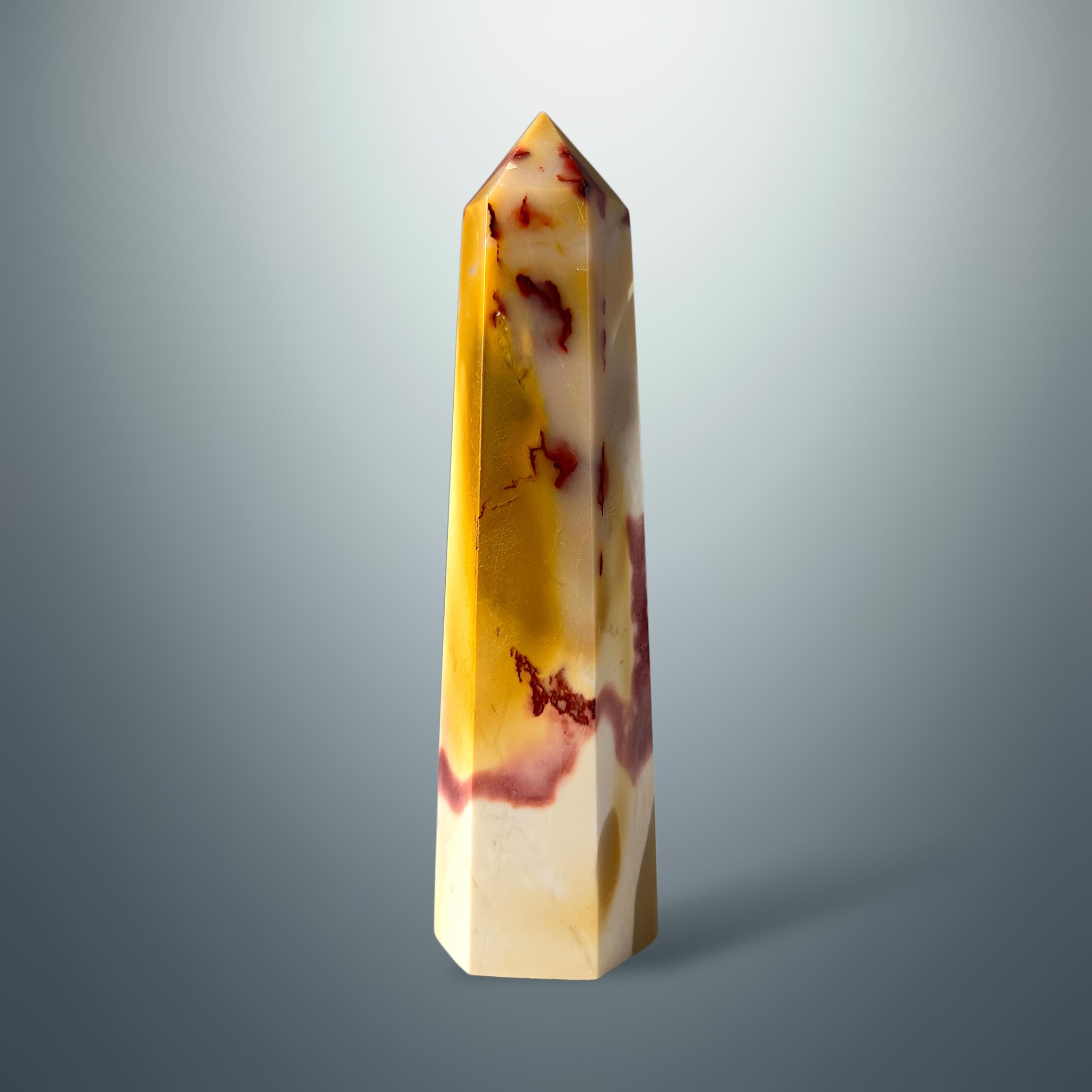 #piezas únicas_torre hexagonal mookaita 3