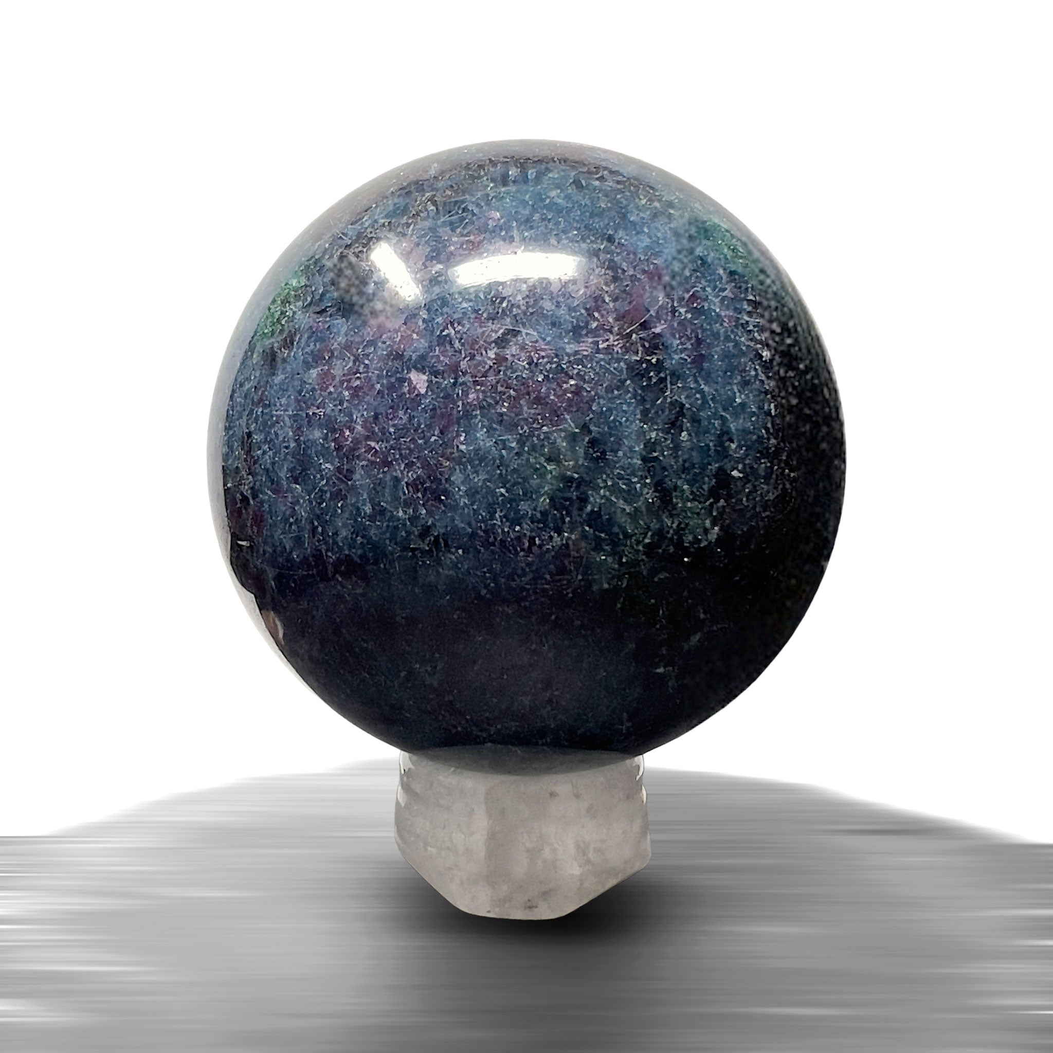 #piezas únicas_esfera rubí en cianita 3