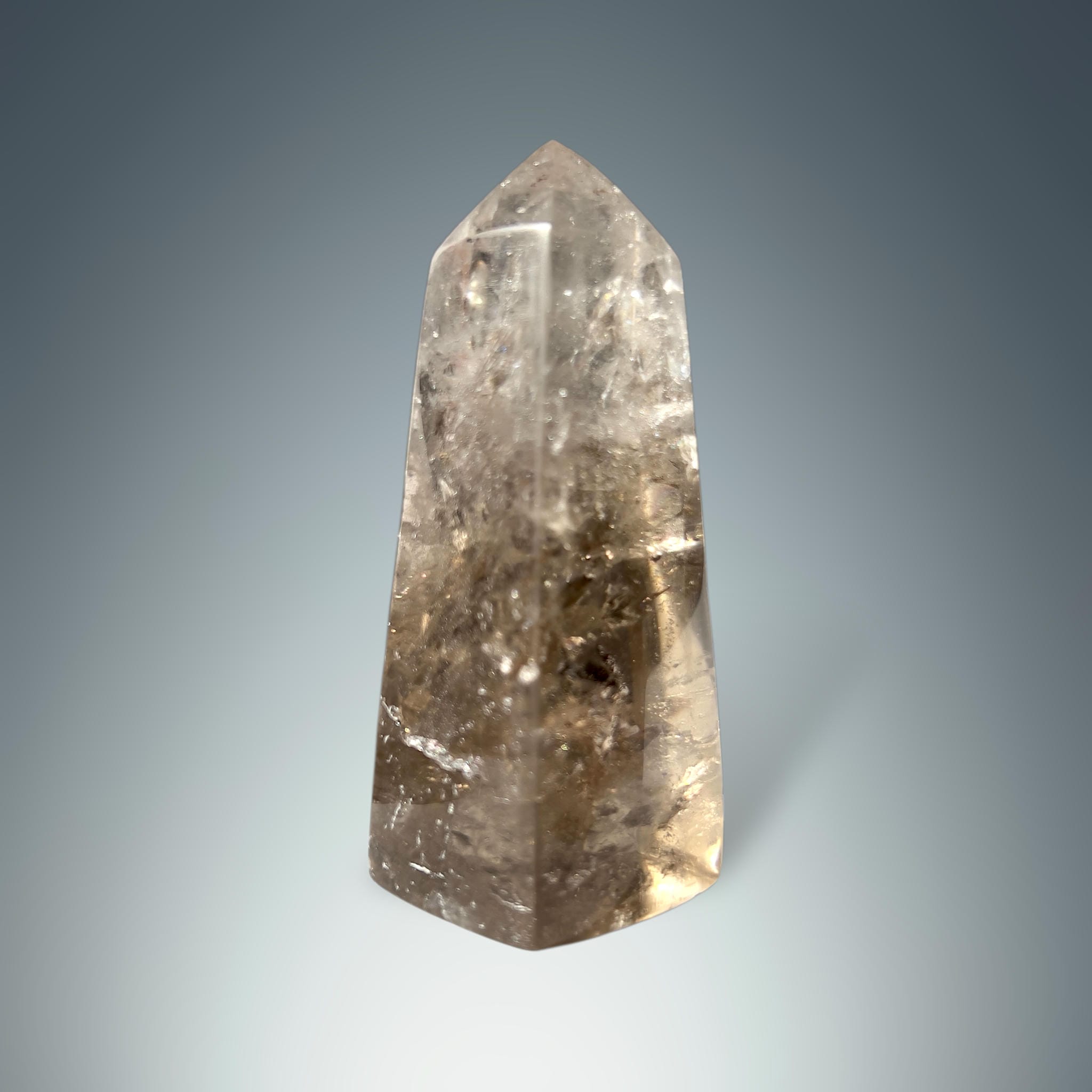 #piezas únicas_obelisco cuarzo ahumado 4