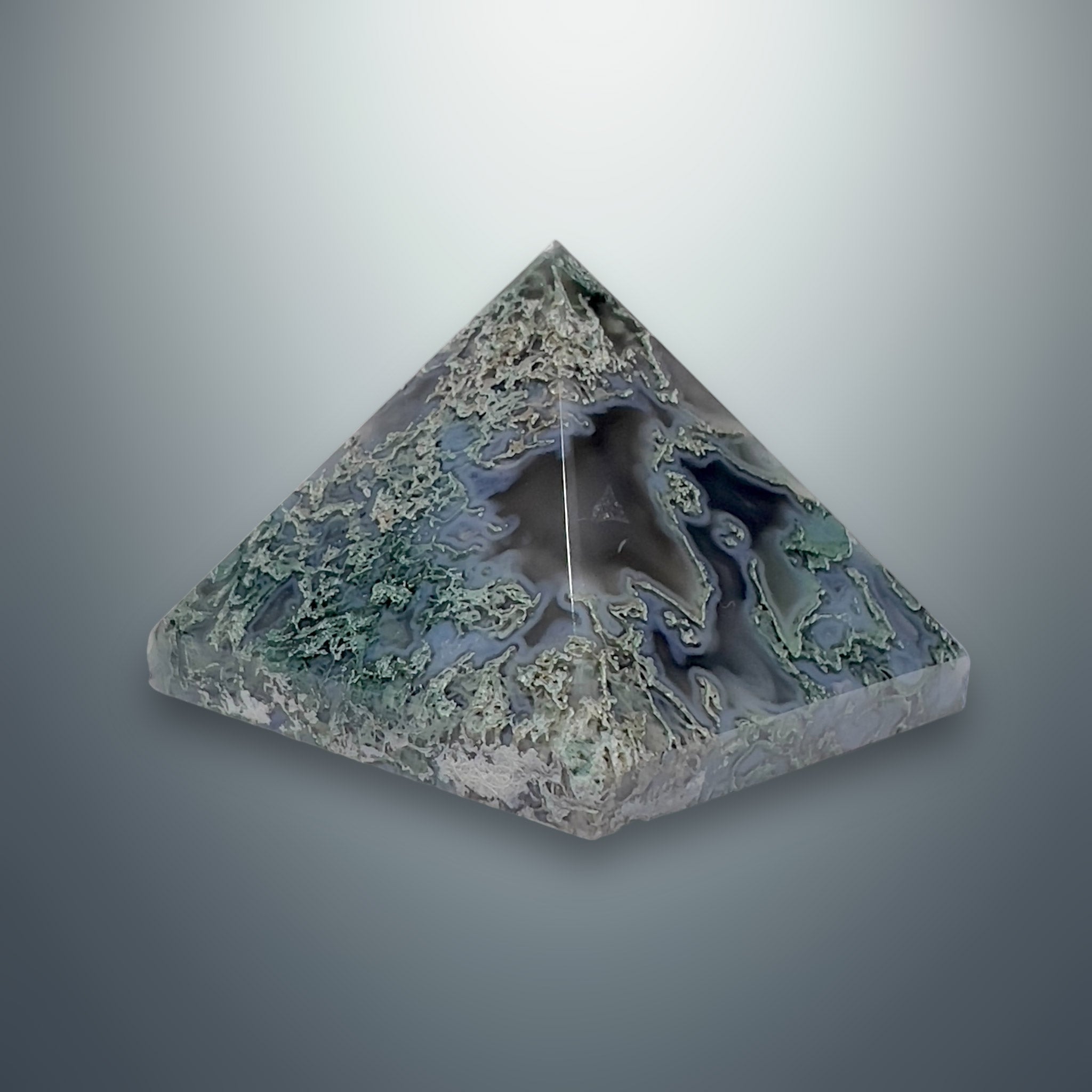 #piezas únicas_pirámide ágata musgo 4