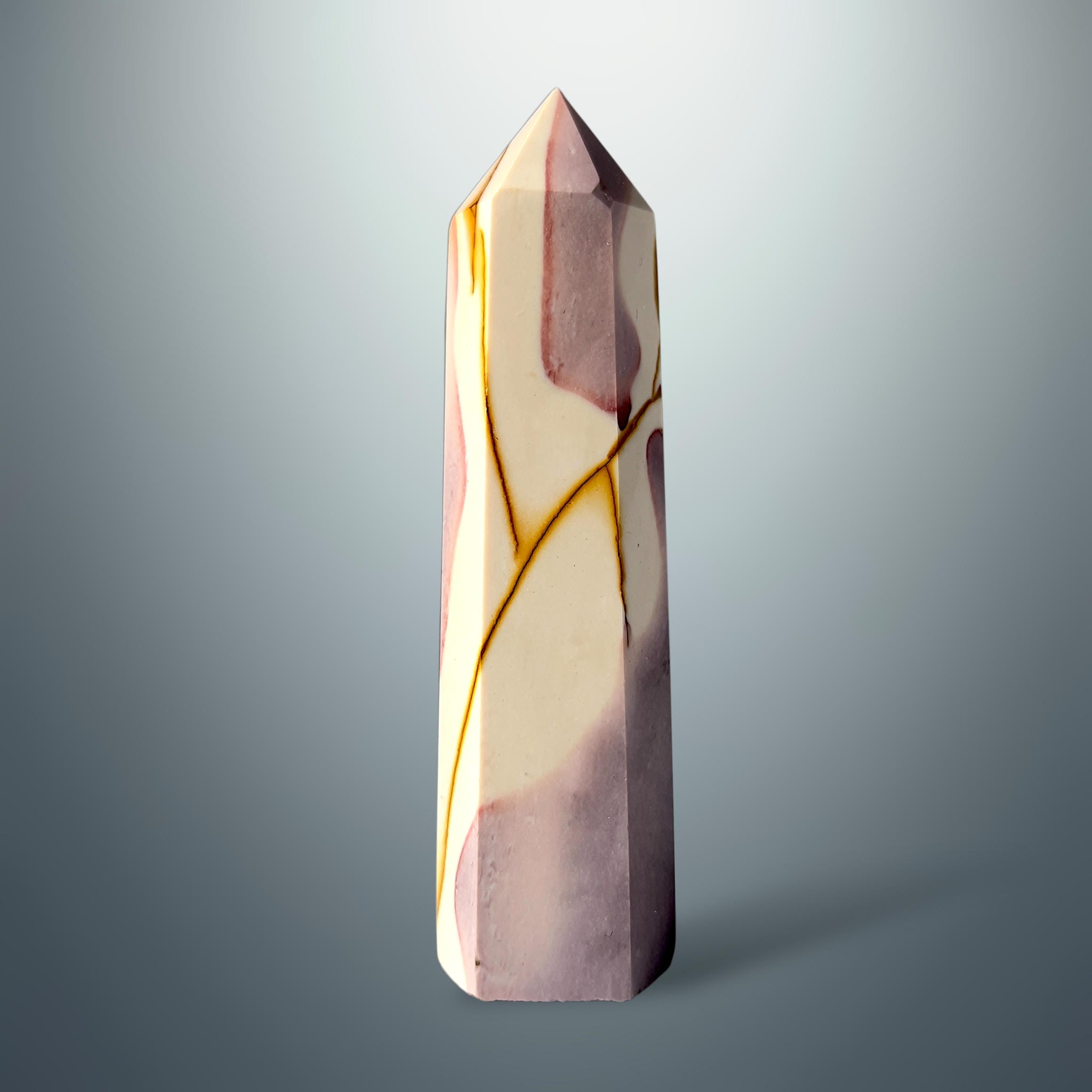 #piezas únicas_torre hexagonal mookaita 4