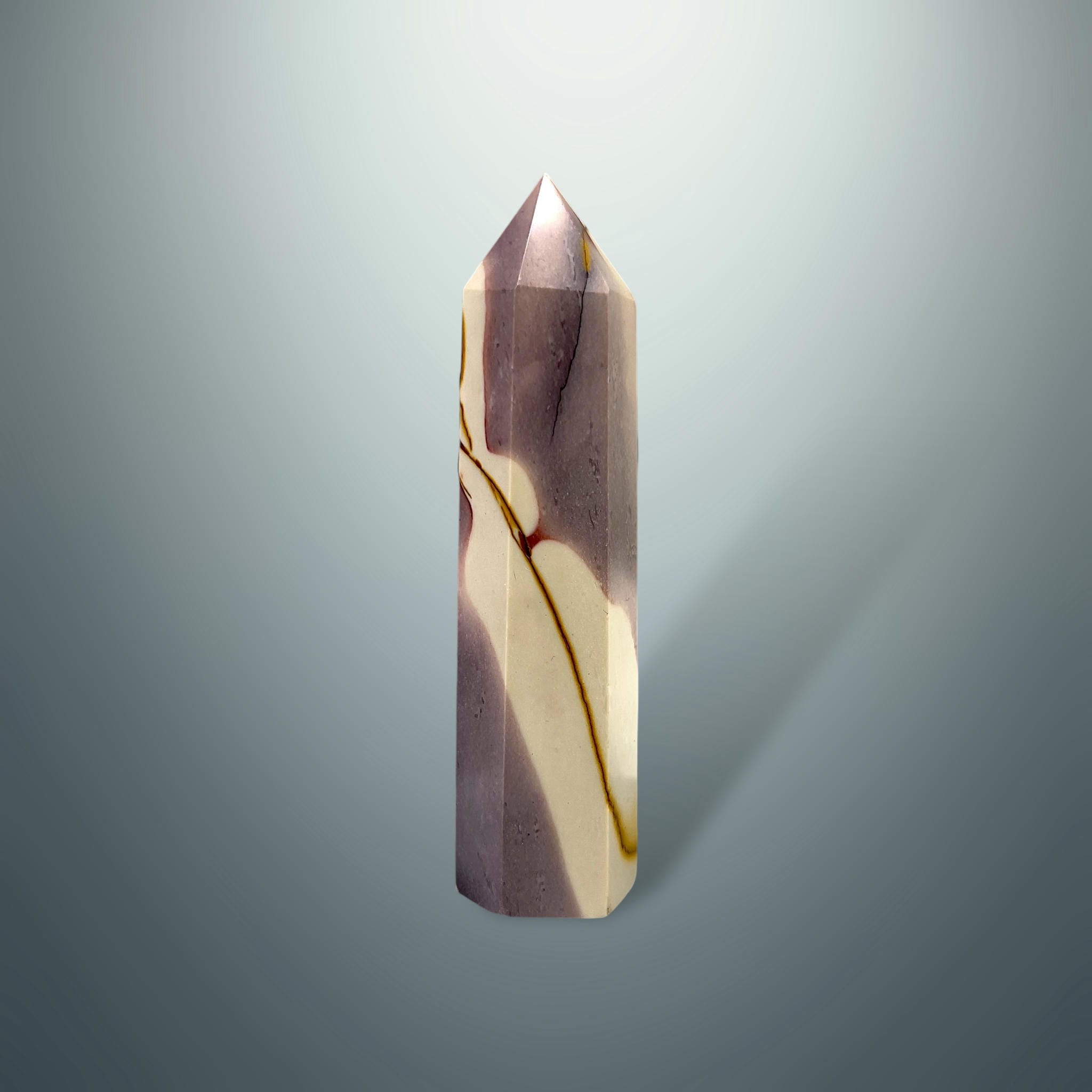 #piezas únicas_torre hexagonal mookaita 4