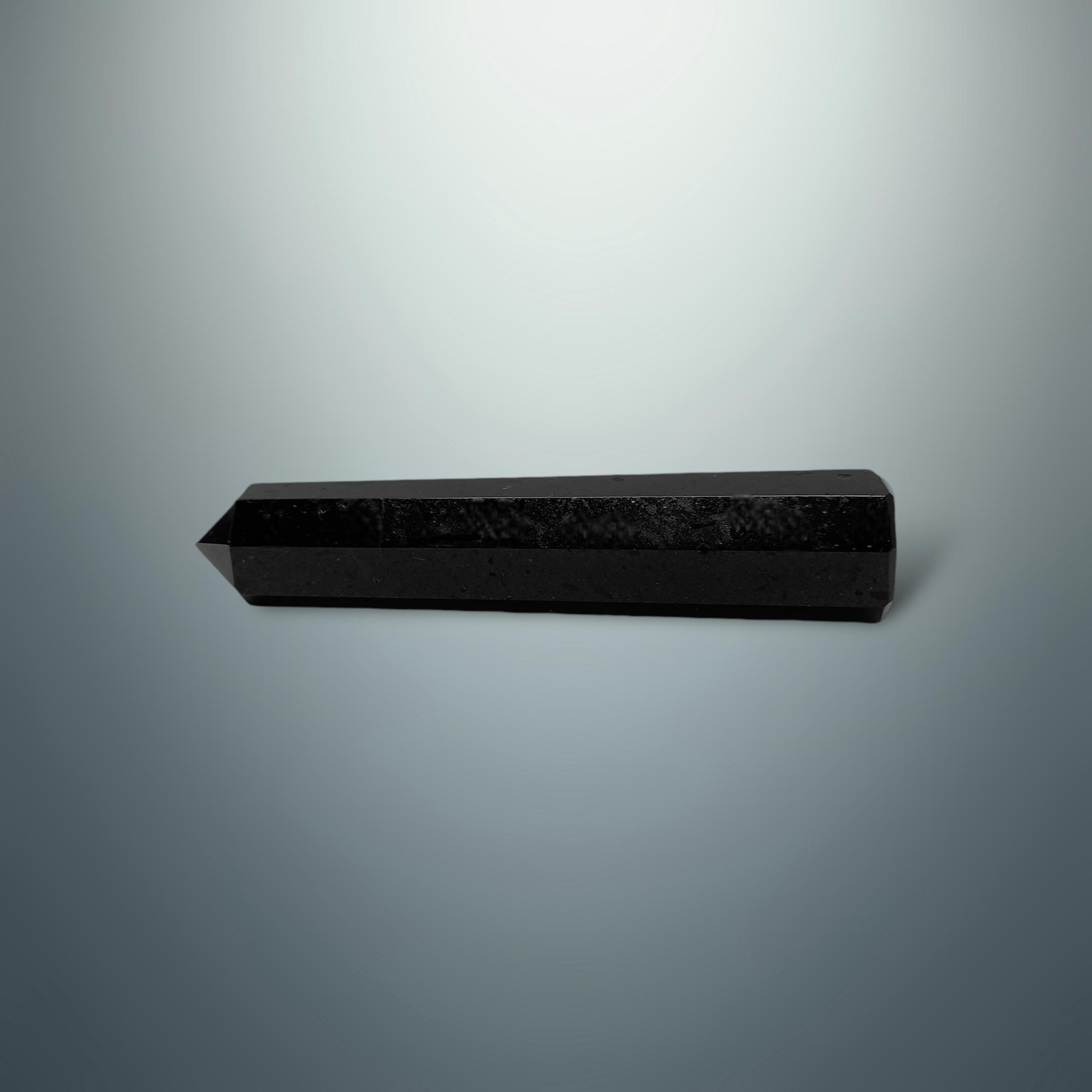 #piezas únicas_torre hexagonal turmalina negra 4