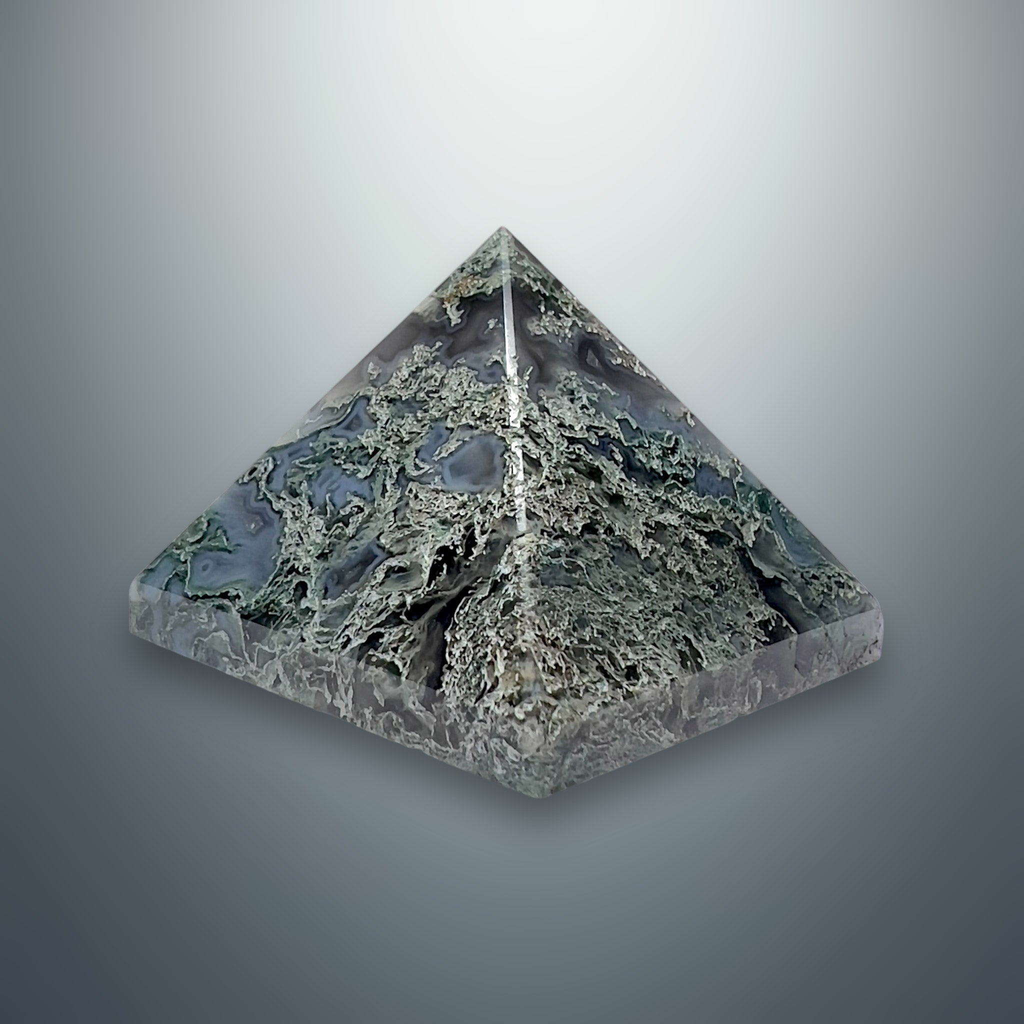 #piezas únicas_pirámide ágata musgo 4
