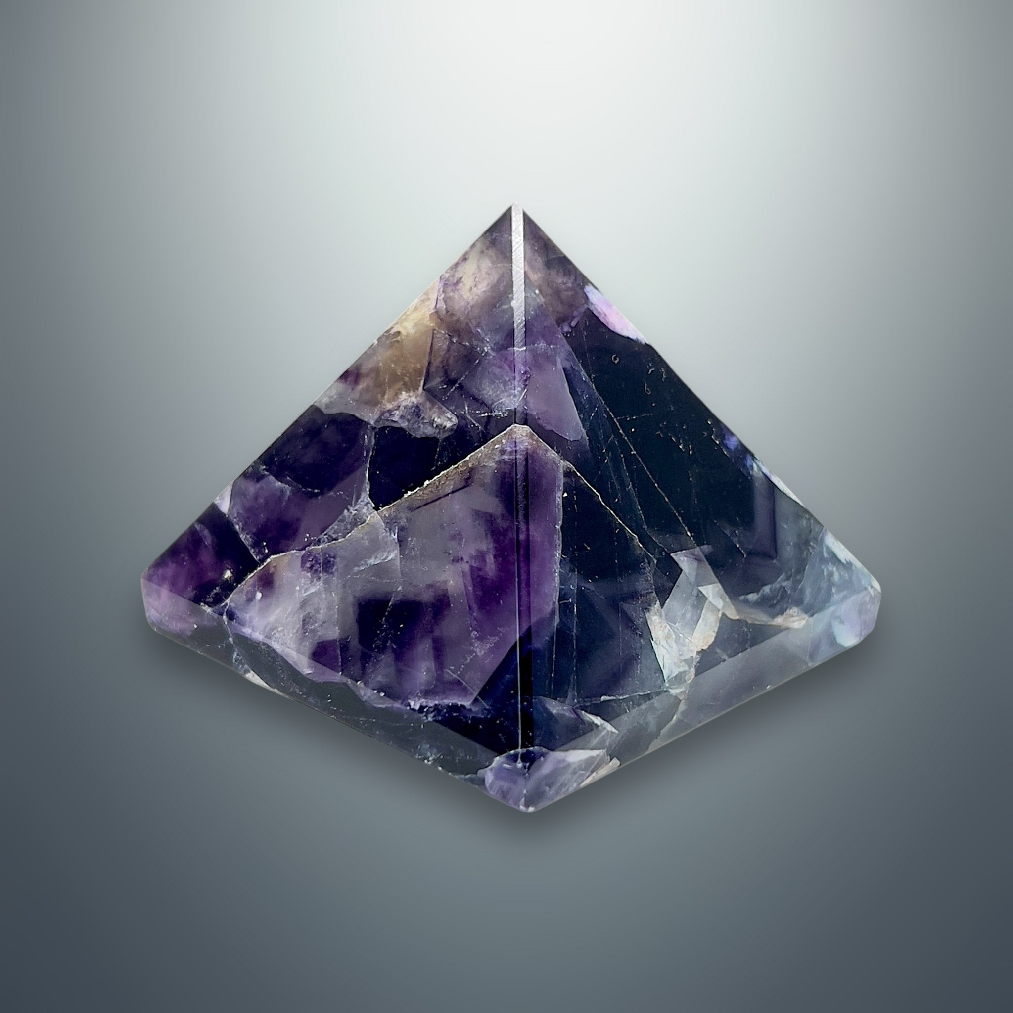 #piezas únicas_pirámide fluorita multicolor 4