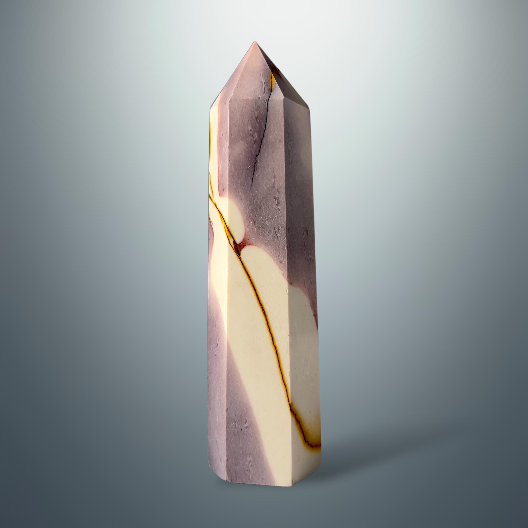 #piezas únicas_torre hexagonal mookaita 4